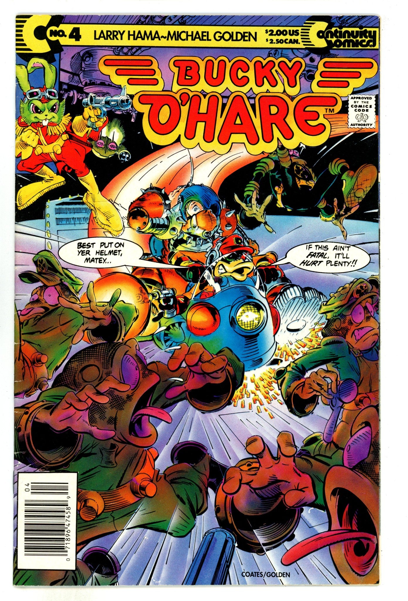 Bucky O'Hare 4 VG/FN (5.0) (1991) Newsstand 