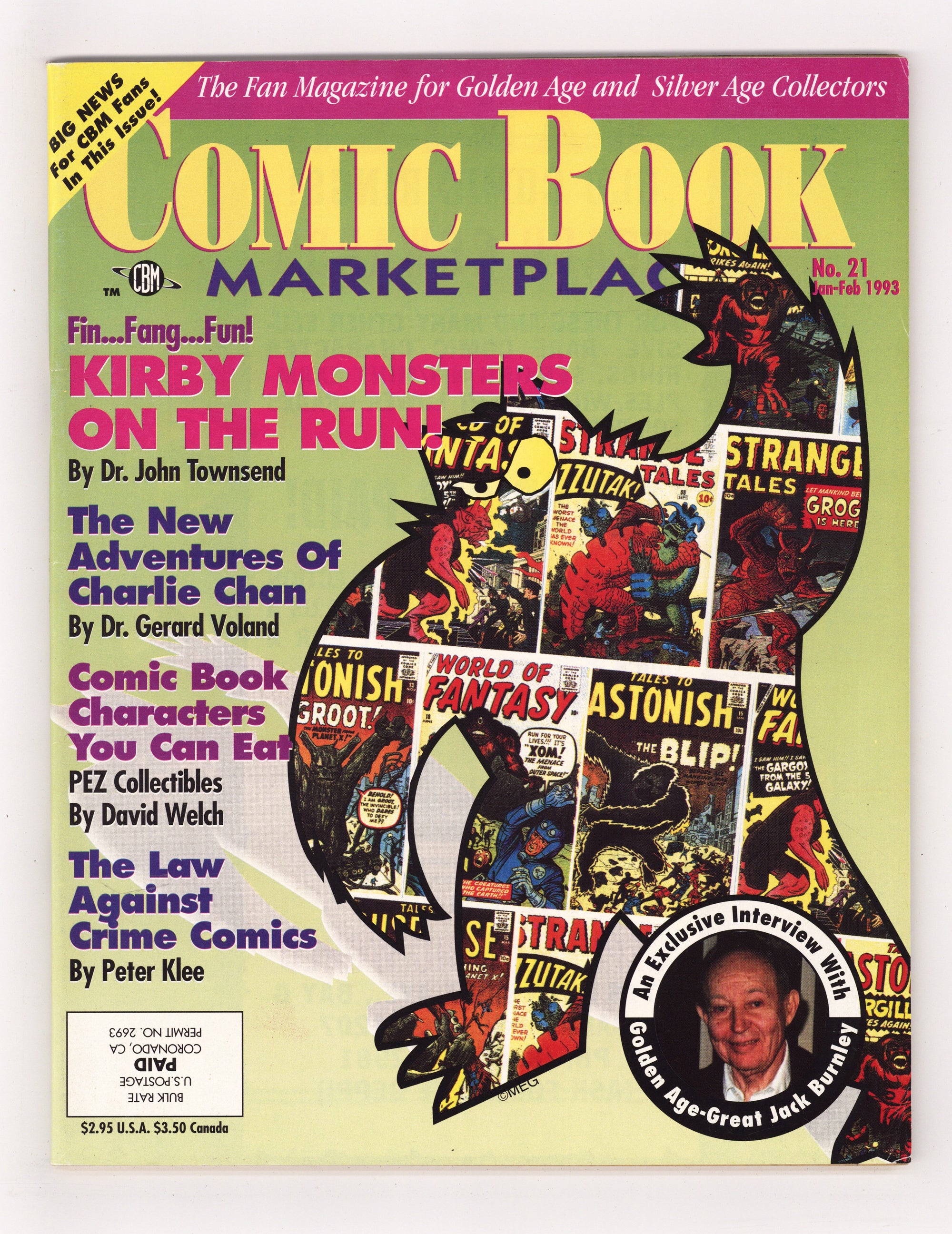 Comic Book Marketplace 21 Low Grade (1993) 