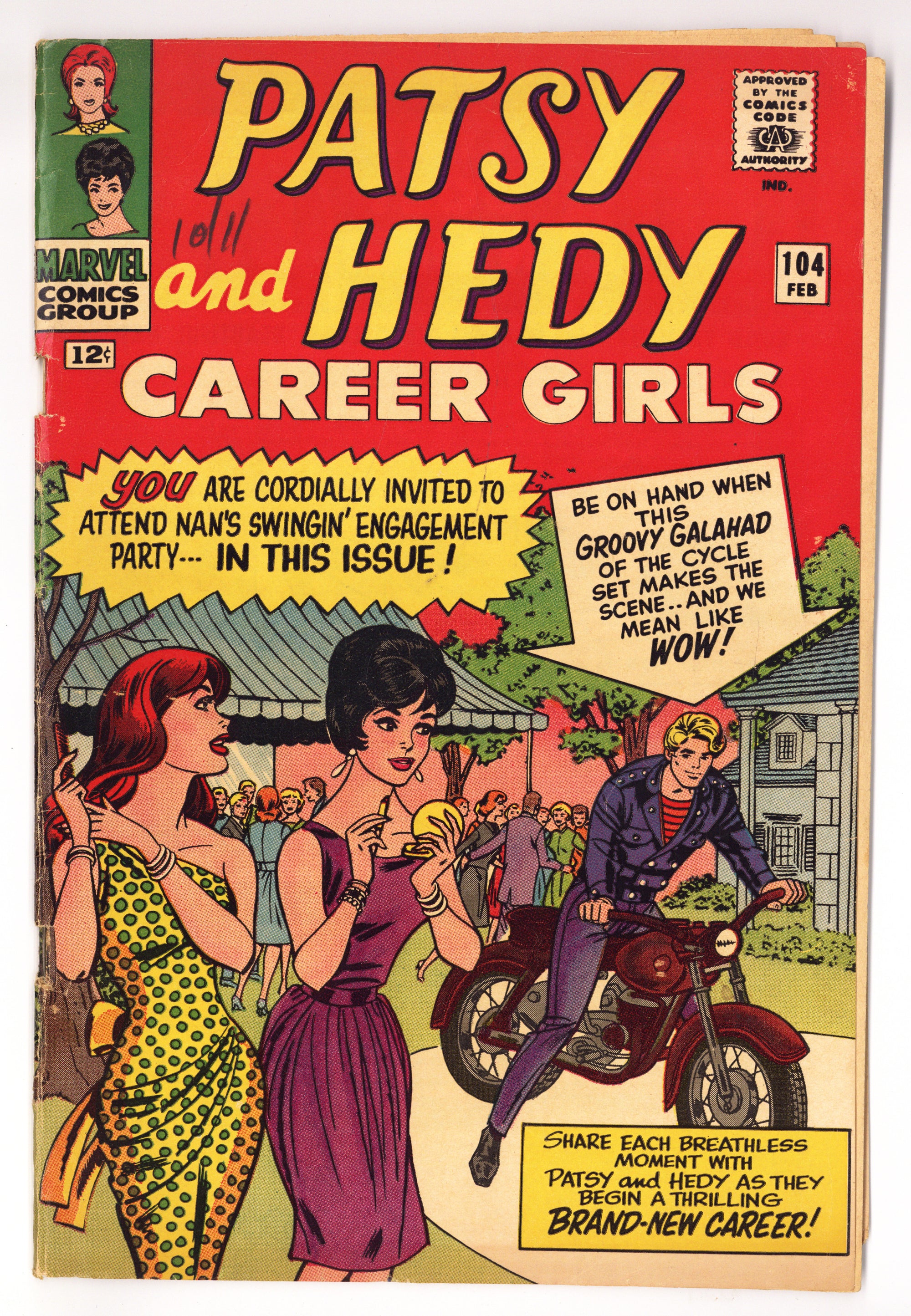 Patsy and Hedy 104 VG- (3.5) (1965) 