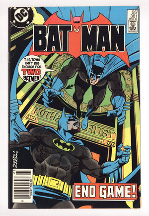 Batman Vol 1 381 FN+ (6.5) (1985) Canadian Price Variant