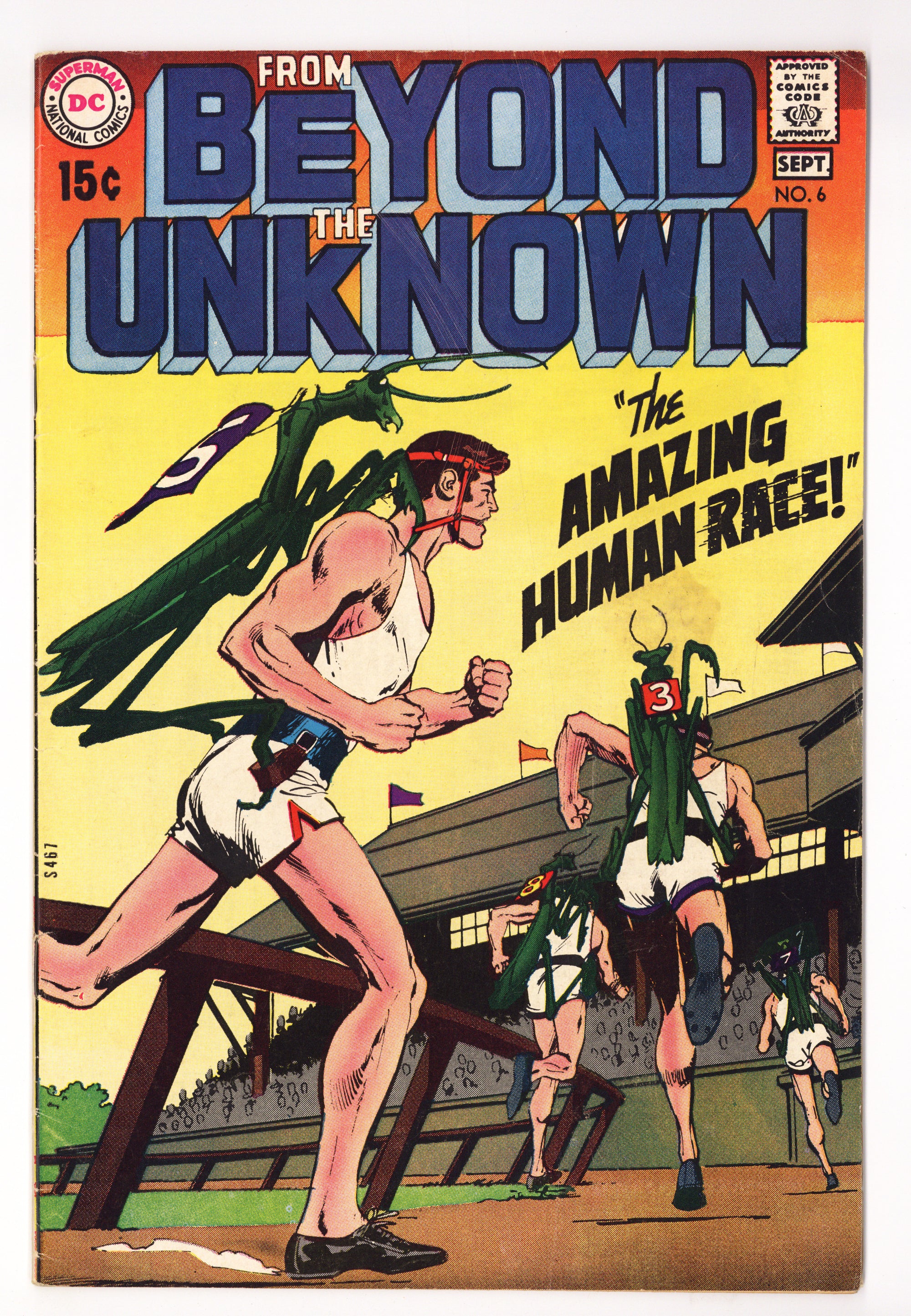 From beyond the Unknown   6  VG+ (4.5)   (1970)        
