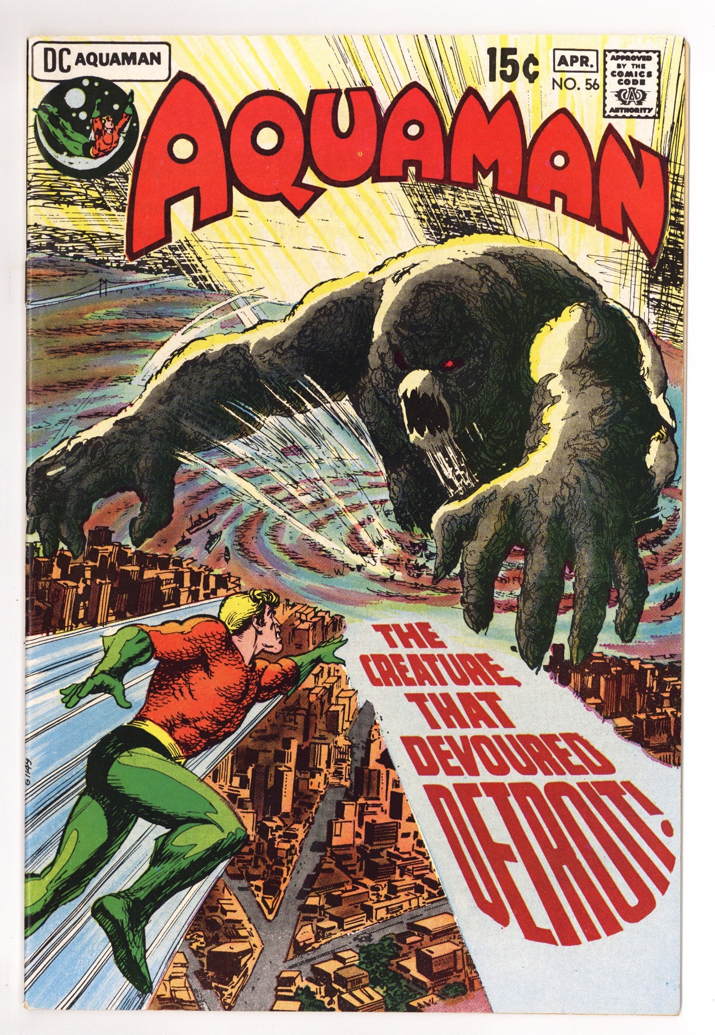 Aquaman Vol 1 56 VF- (7.5) (1971) 