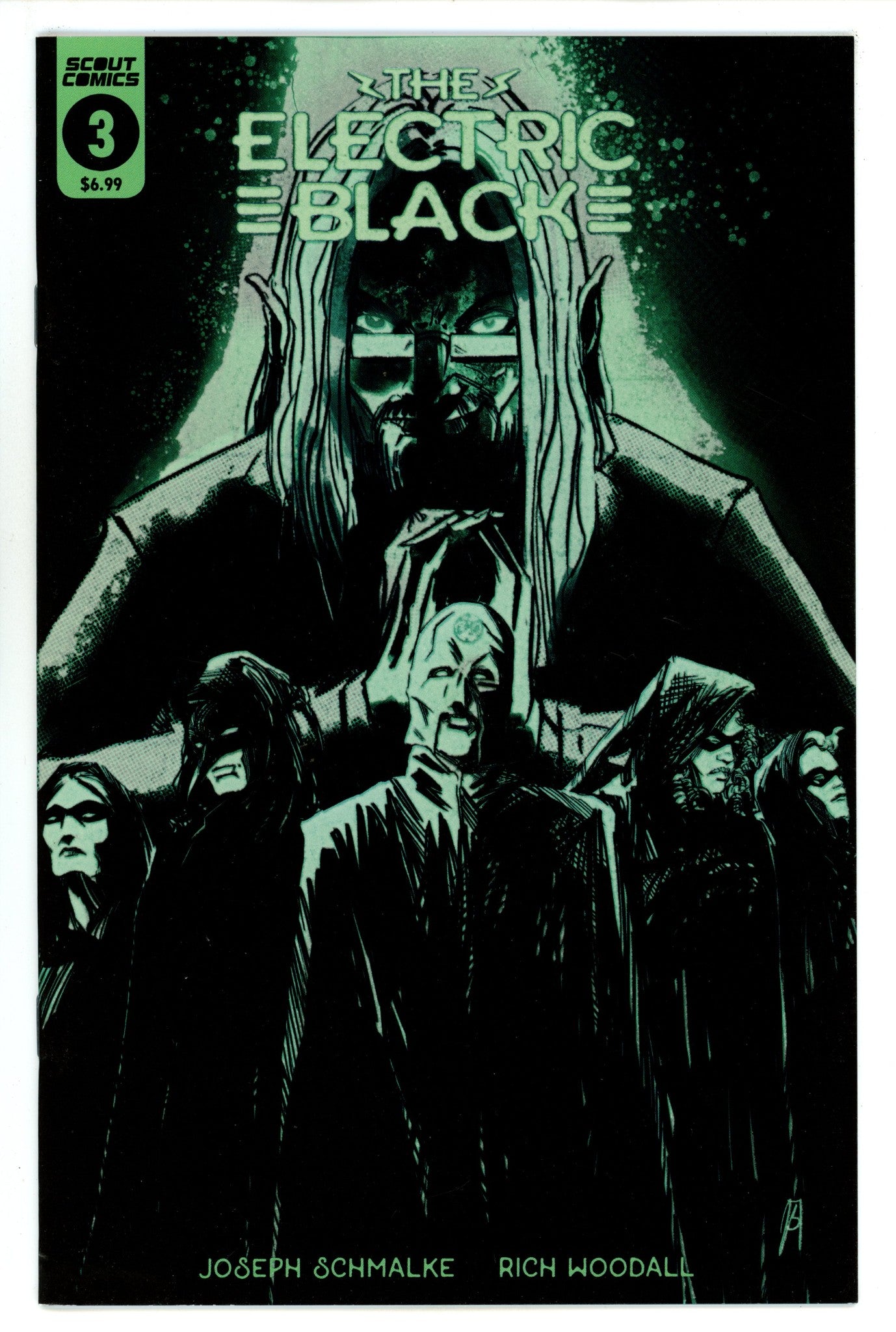 The Electric Black 3 High Grade (2019) Glow in the Dark Variant 