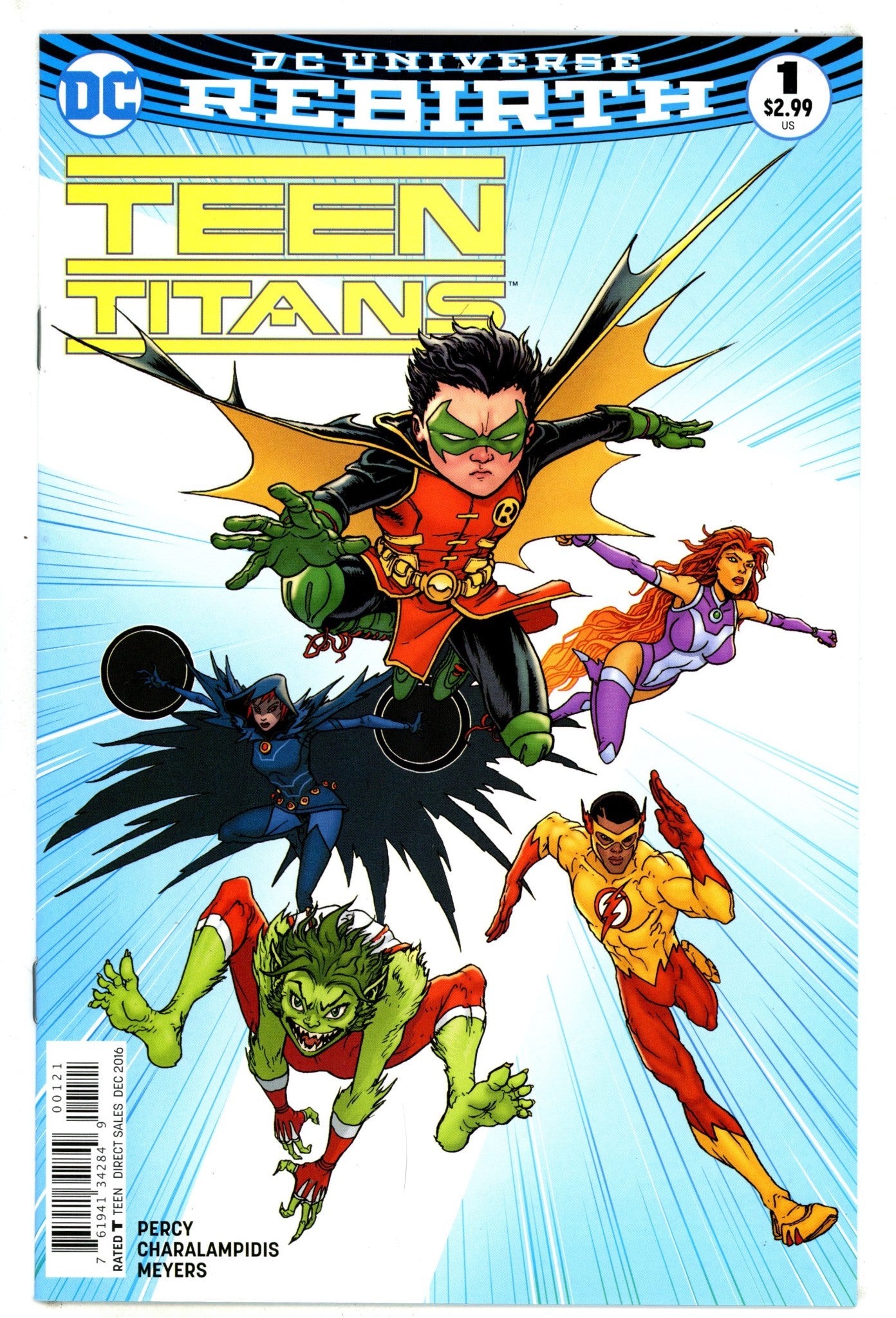 Teen Titans Vol 6 1 High Grade (2016) Burnham Variant 