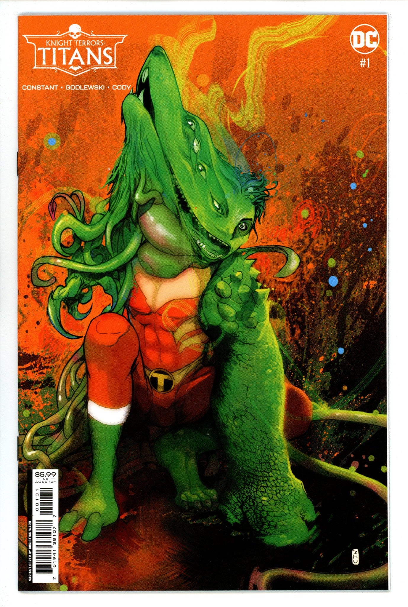 Knight Terrors: Titans 1 High Grade (2023) Ward Variant 