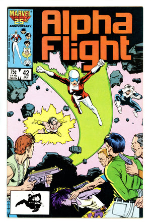 Alpha Flight Vol 1 42 Mid Grade (1987)