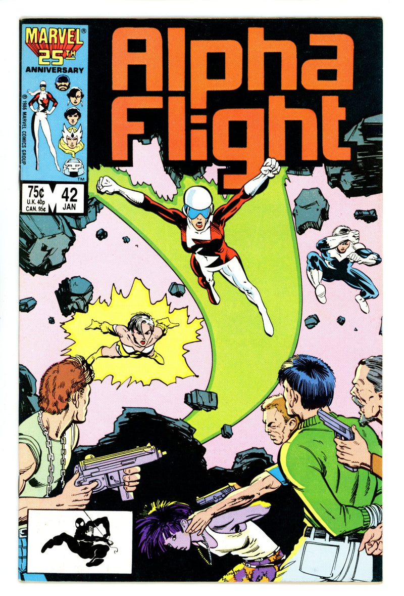 Alpha Flight Vol 1 42 Mid Grade (1987) 