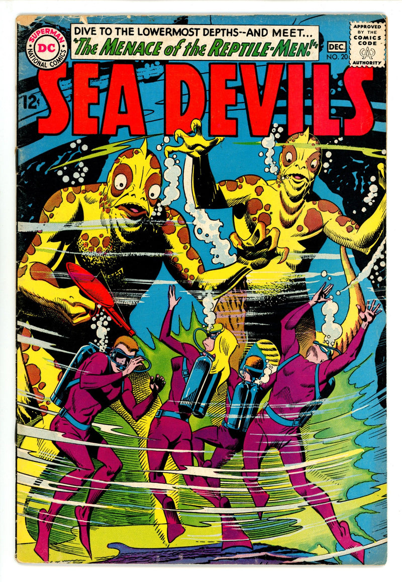 Sea Devils 20 VG/FN (5.0) (1964) 