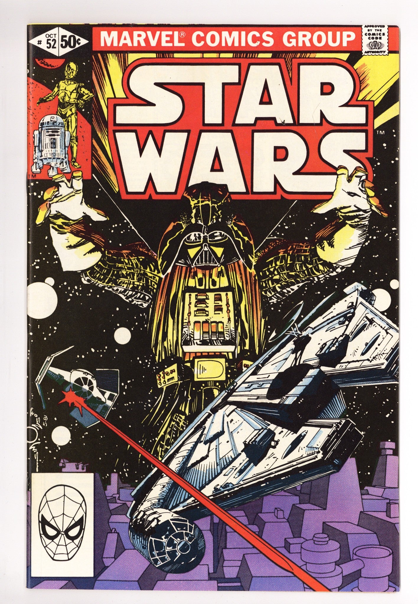 Star Wars Vol 1 52 NM- (9.2) (1981) 