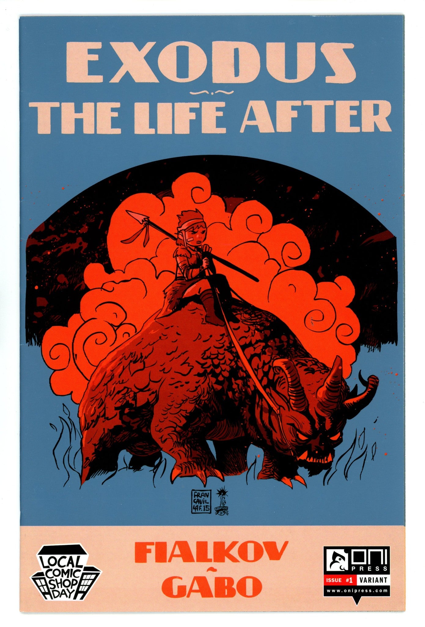 Exodus: The Life After 1 High Grade (2015) Francavilla Variant 