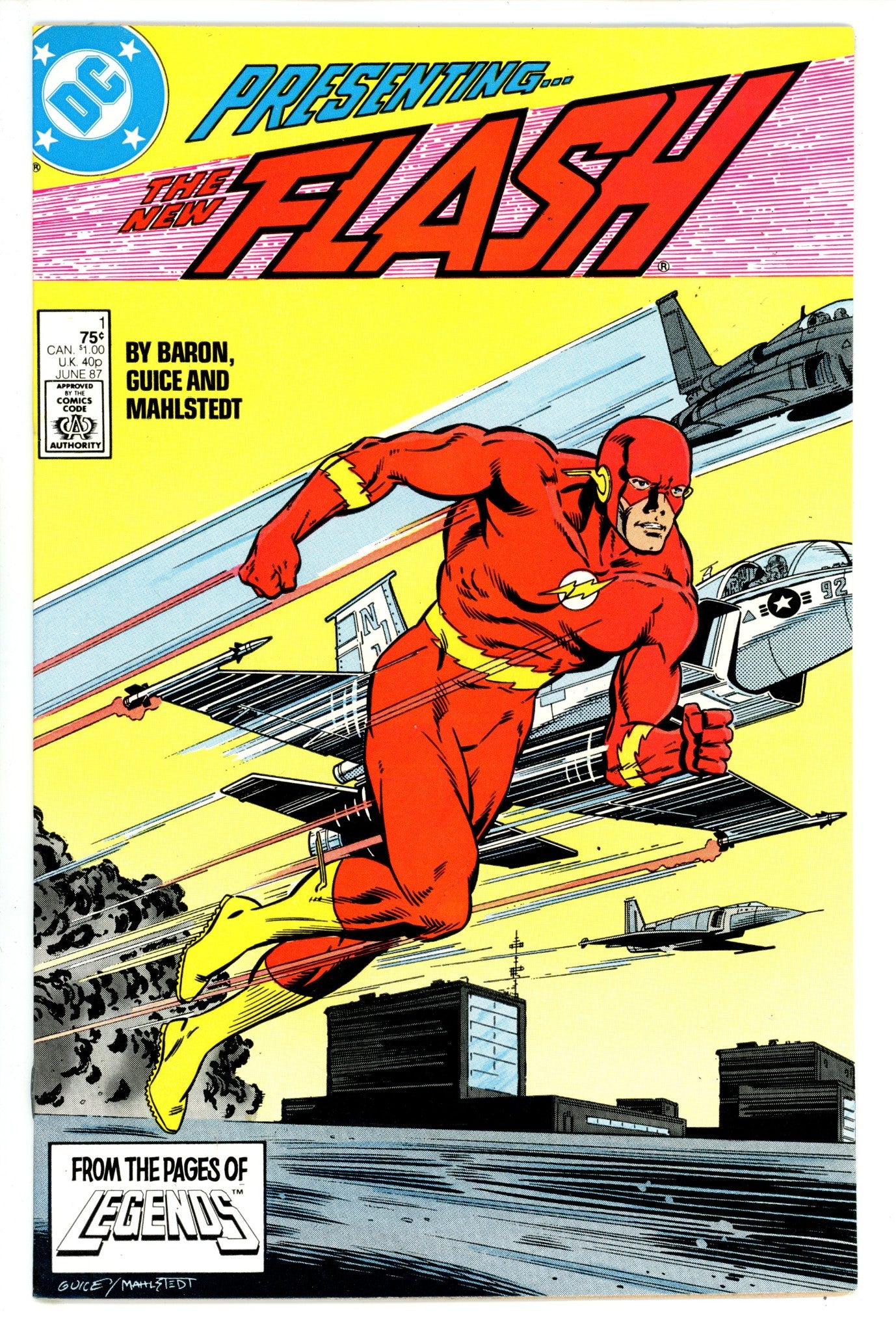 Flash Vol 2 1 VF+ (1987)
