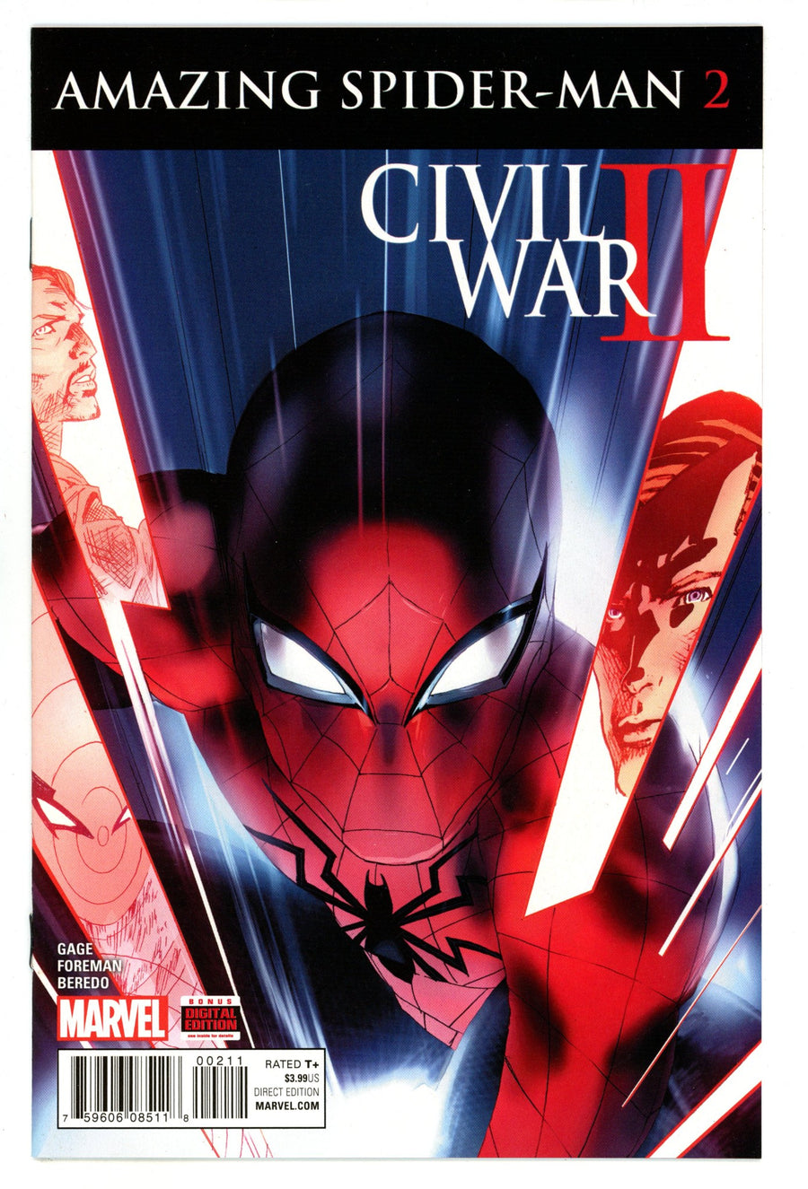 Civil War II: Amazing Spider-Man  2  High Grade  (2016)  