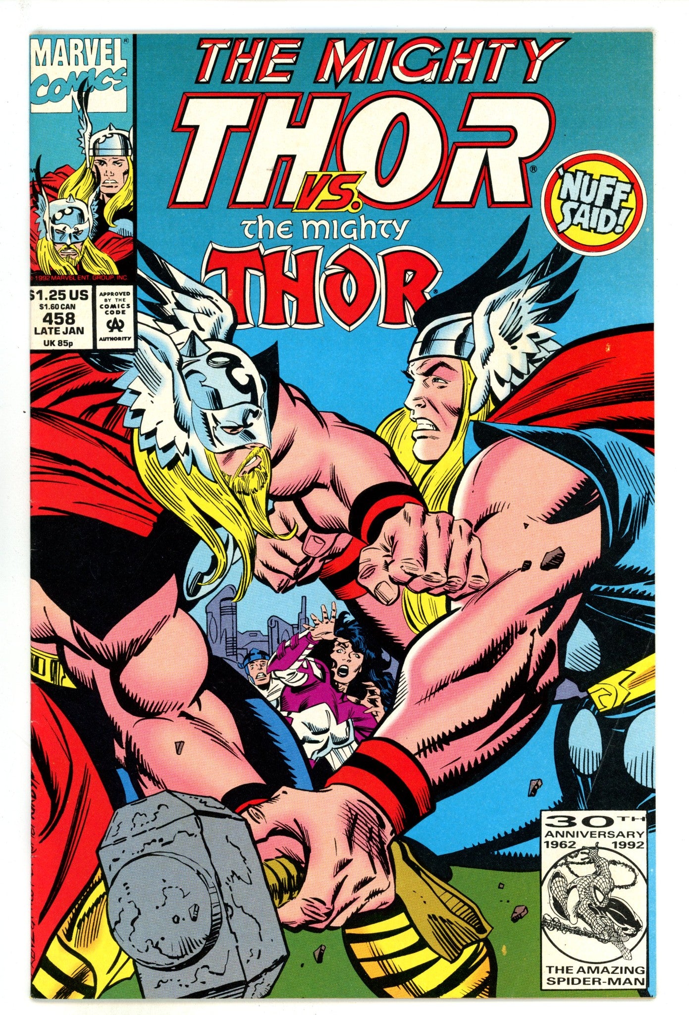 Thor Vol 1 458  High Grade   (1993)        
