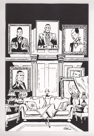 Fall Of The House Of Slaughter 1 Charretier B&W Virgin Incentive NM- (2026)