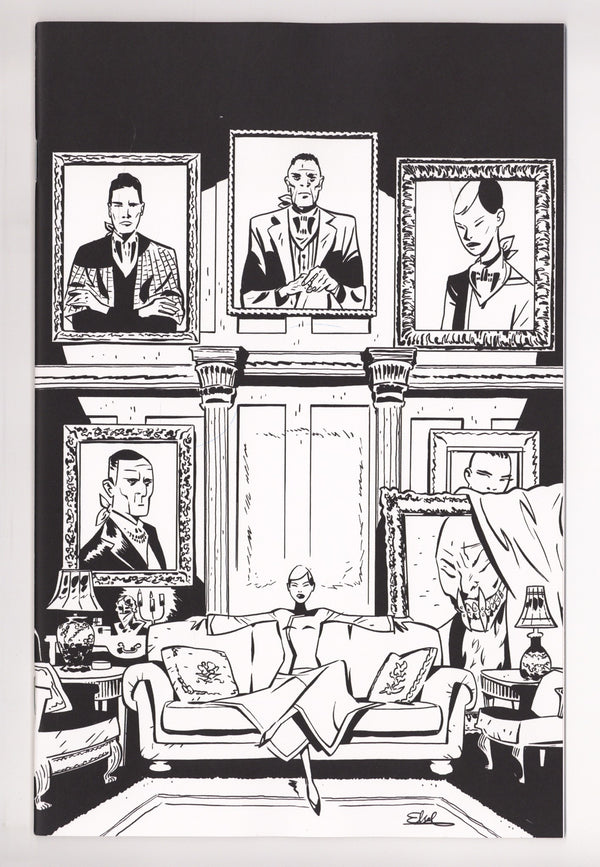 Fall Of The House Of Slaughter 1 Charretier B&W Virgin Incentive NM- (2026)
