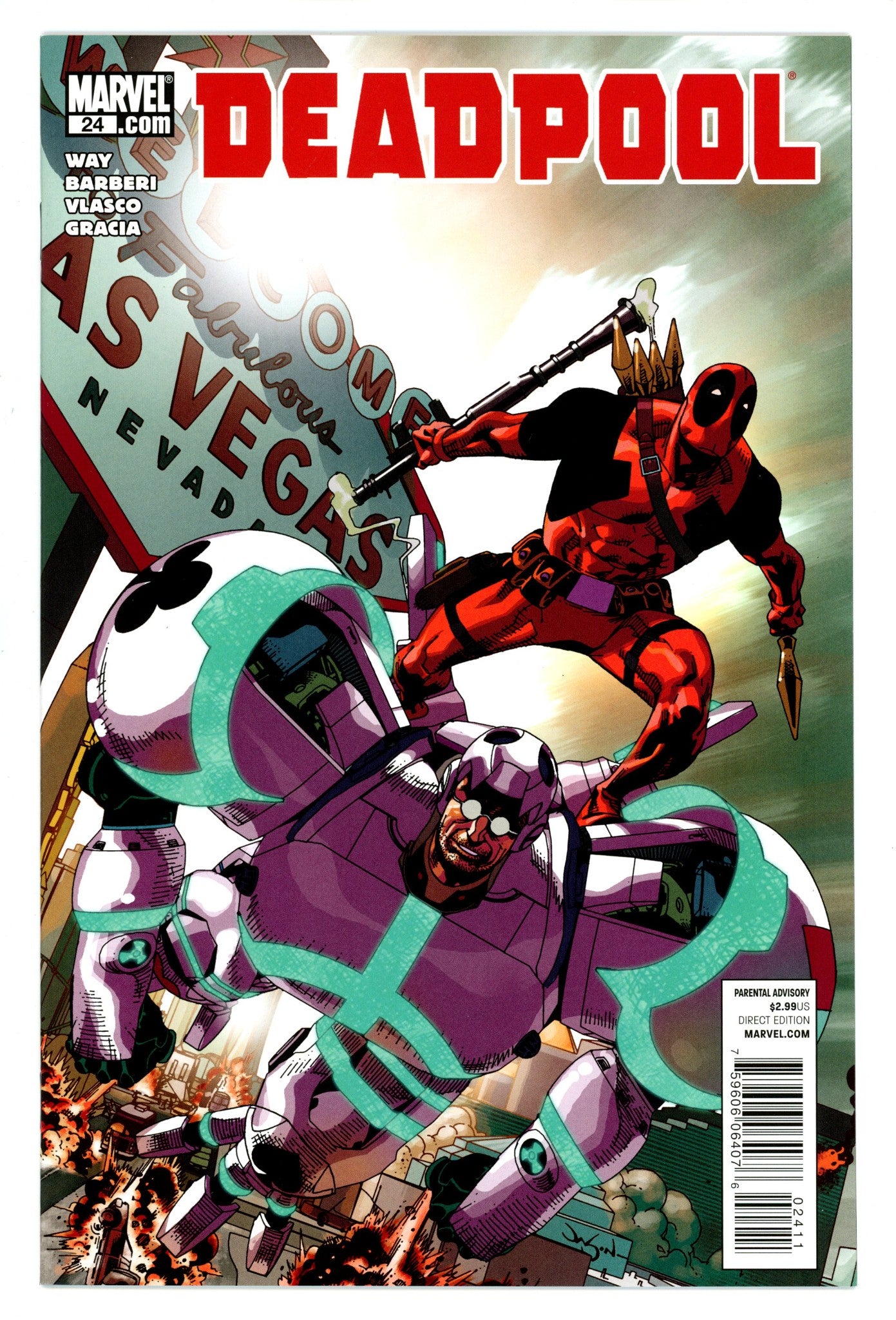 Deadpool Vol 3 24 High Grade (2010) 
