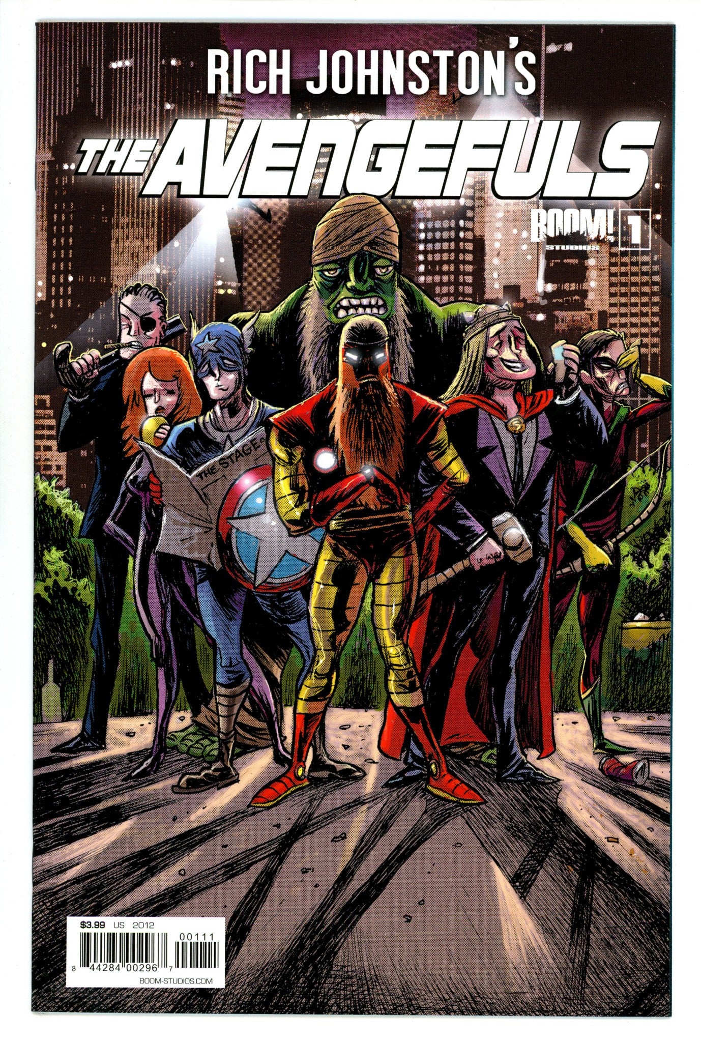 Rich Johnston's The Avengefuls 1 High Grade (2012) 