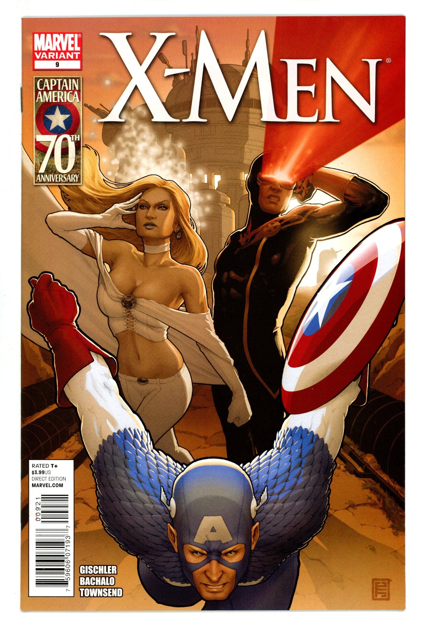 X-Men Vol 2 9 NM- (9.2) (2011) Christopher Incentive Variant 