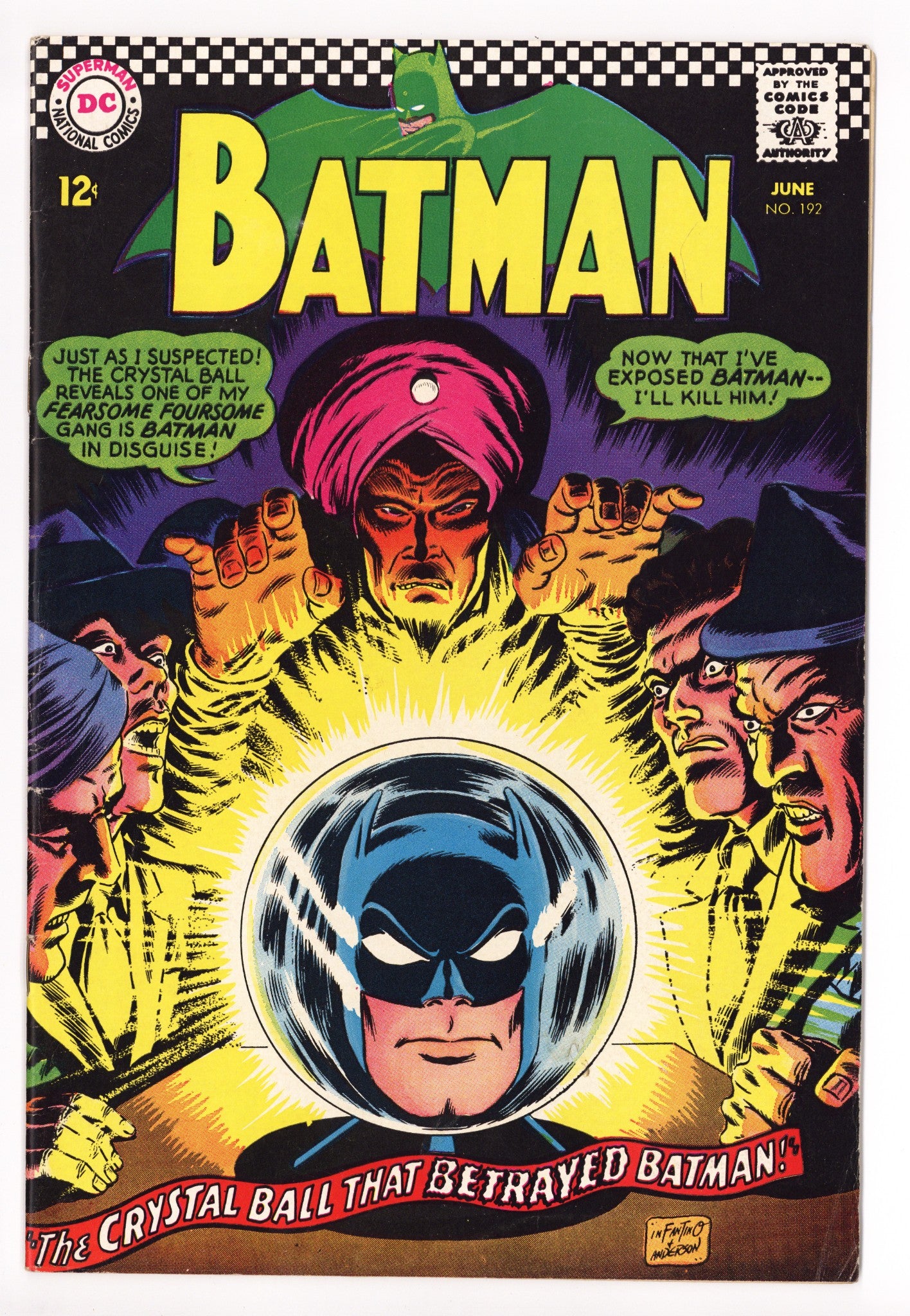Batman Vol 1 192 FN/VF (7.0) (1967) 