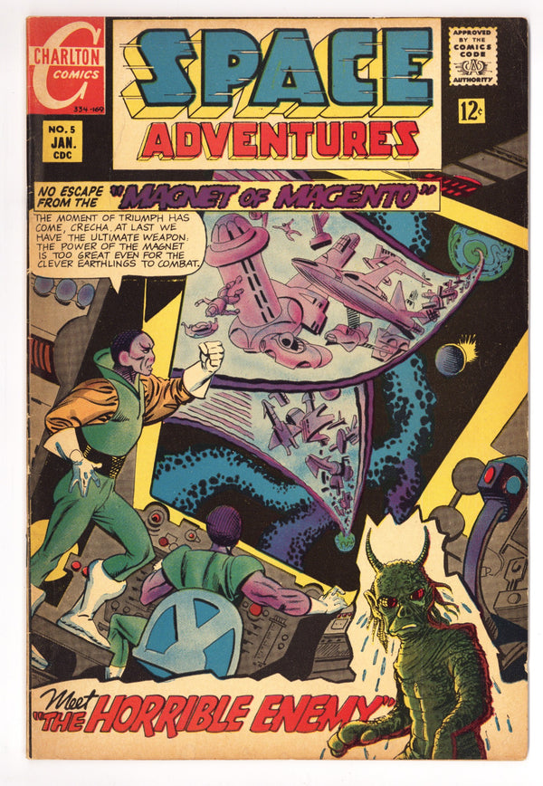 Space Adventures Vol 3 5 FN- (5.5) (1969)