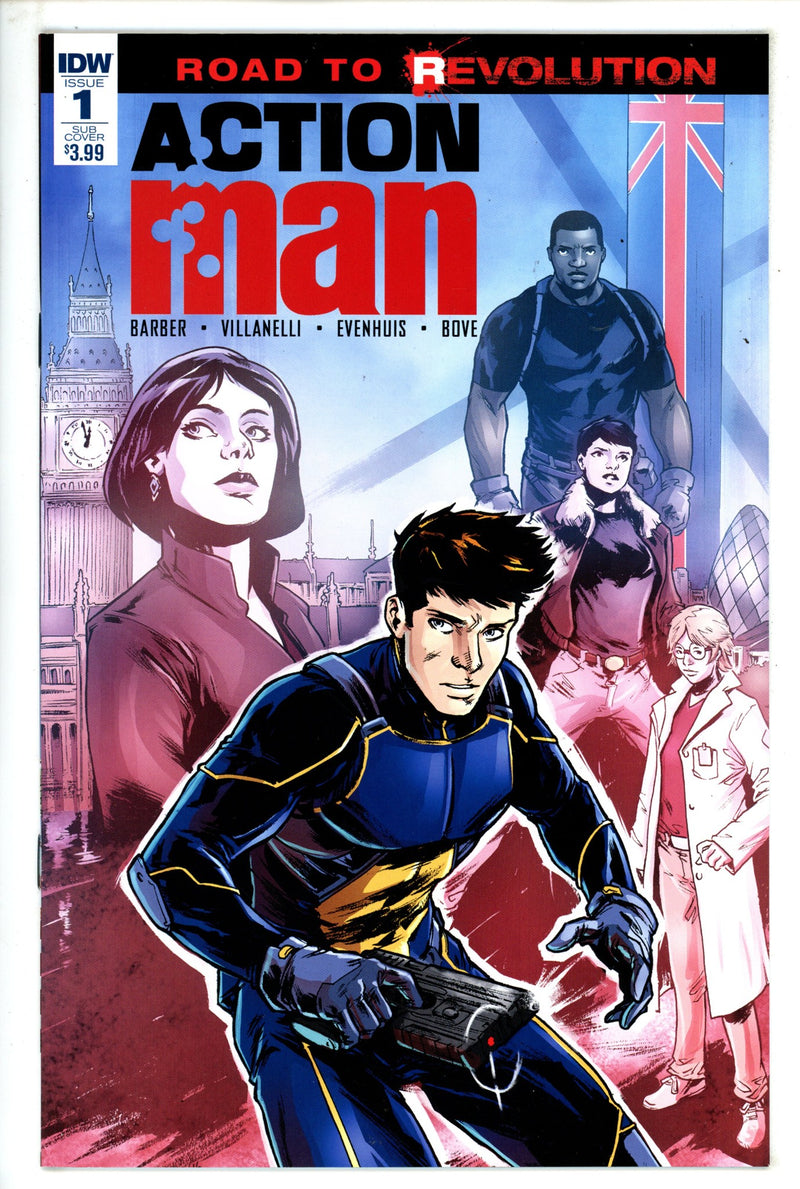 Action Man 1 High Grade (2016) Villanelli Variant 