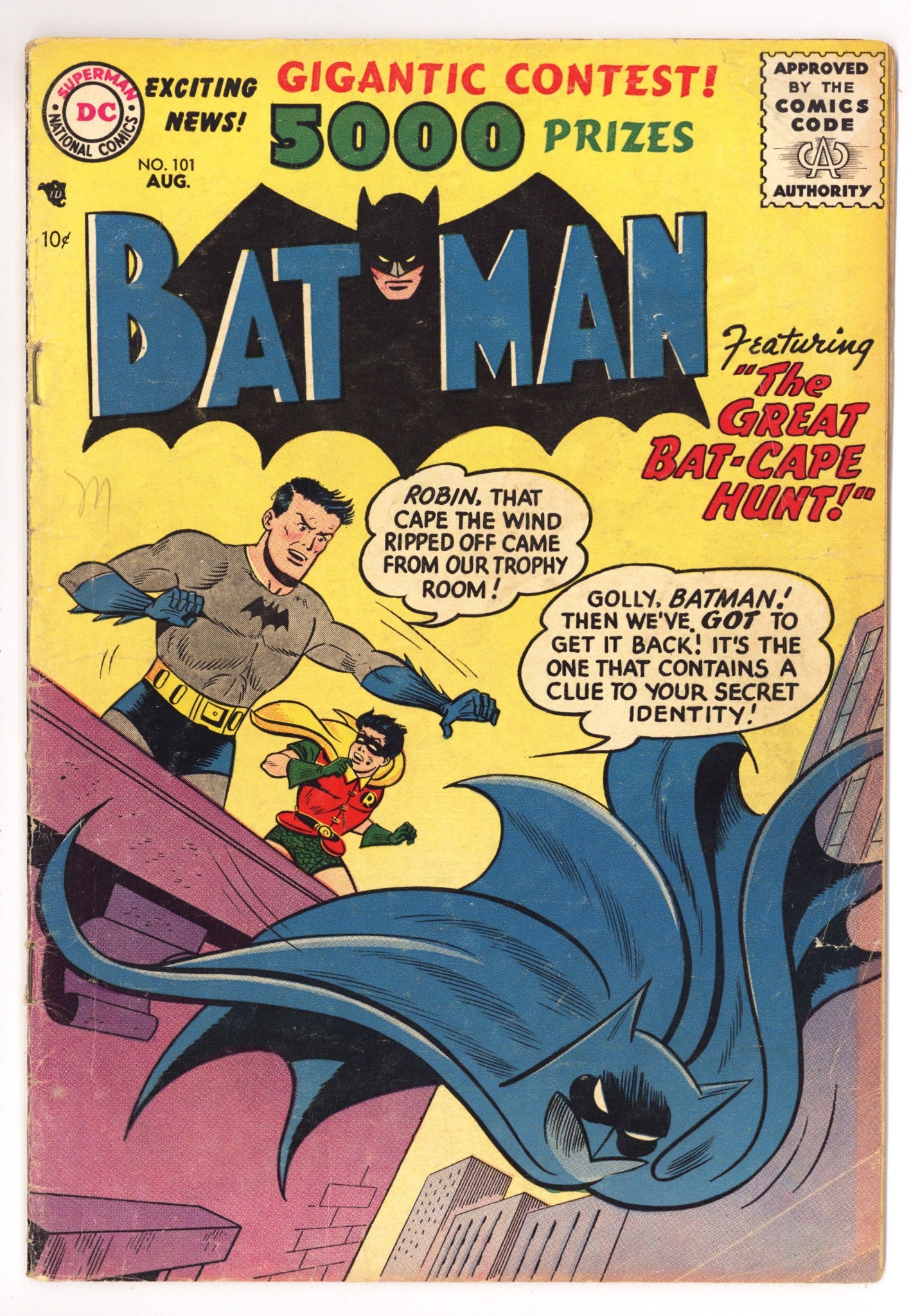 Batman Vol 1 101 VG (4.0) (1956) 