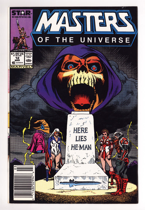 Masters of the Universe 12 VF (8.0) (1988) Newsstand