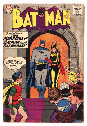 Batman Vol 1 122 GD/VG (3.0) (1959) 