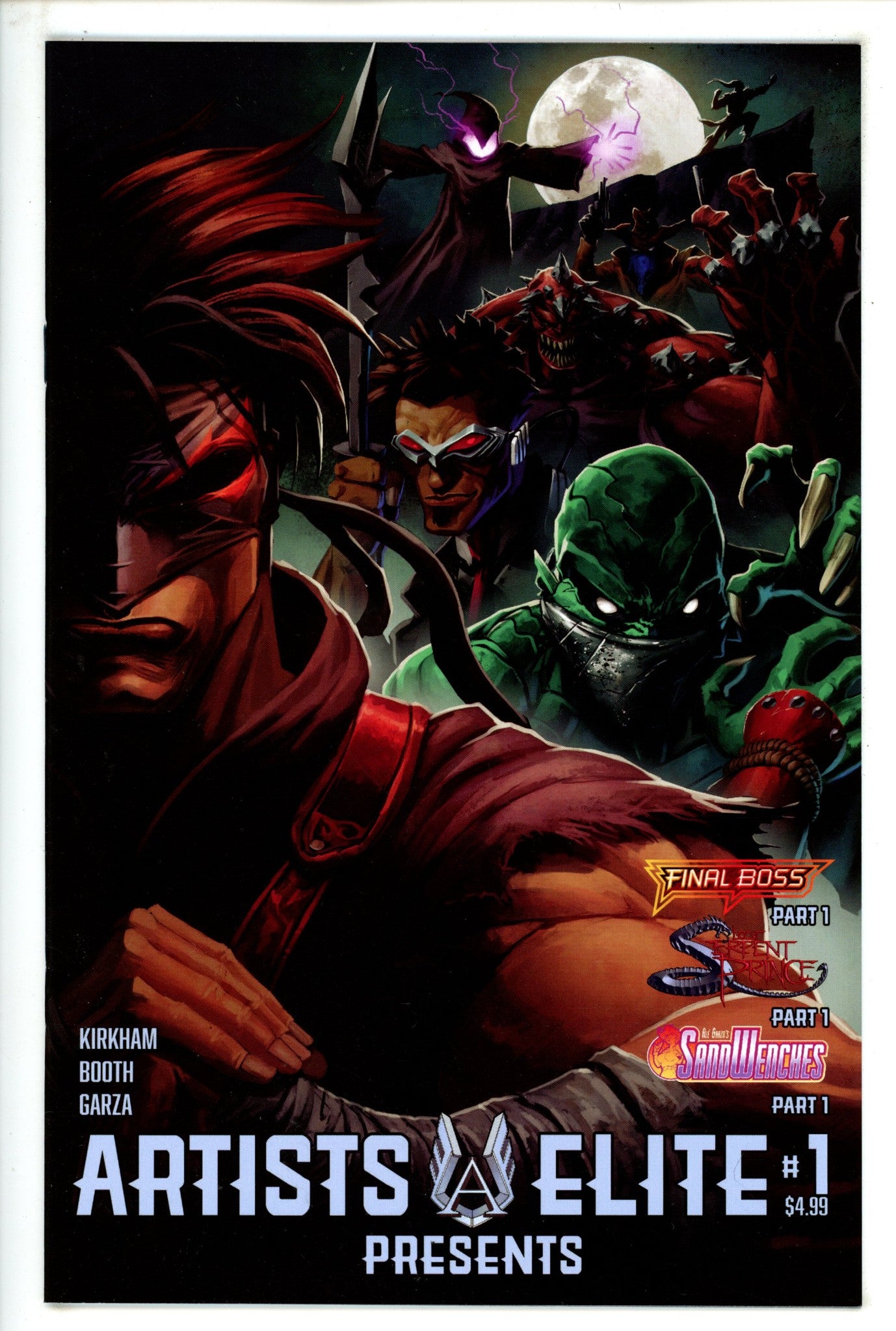 Artists Elite Presents 1 High Grade (2022) Kirkham Variant 