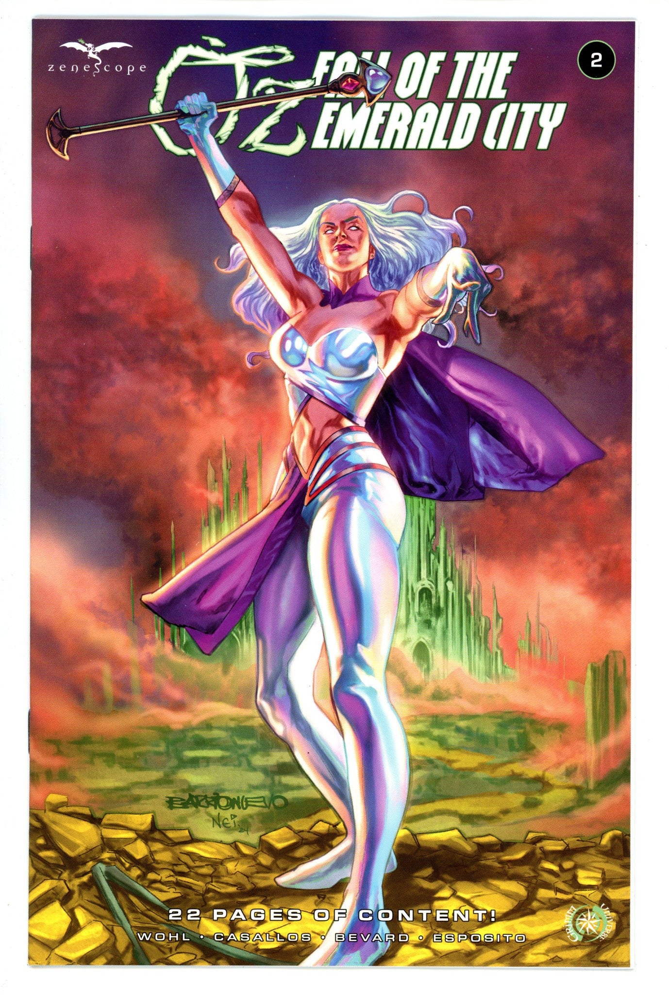 Oz Fall Of Emerald City  2 Vitorino  Variant   (2024)