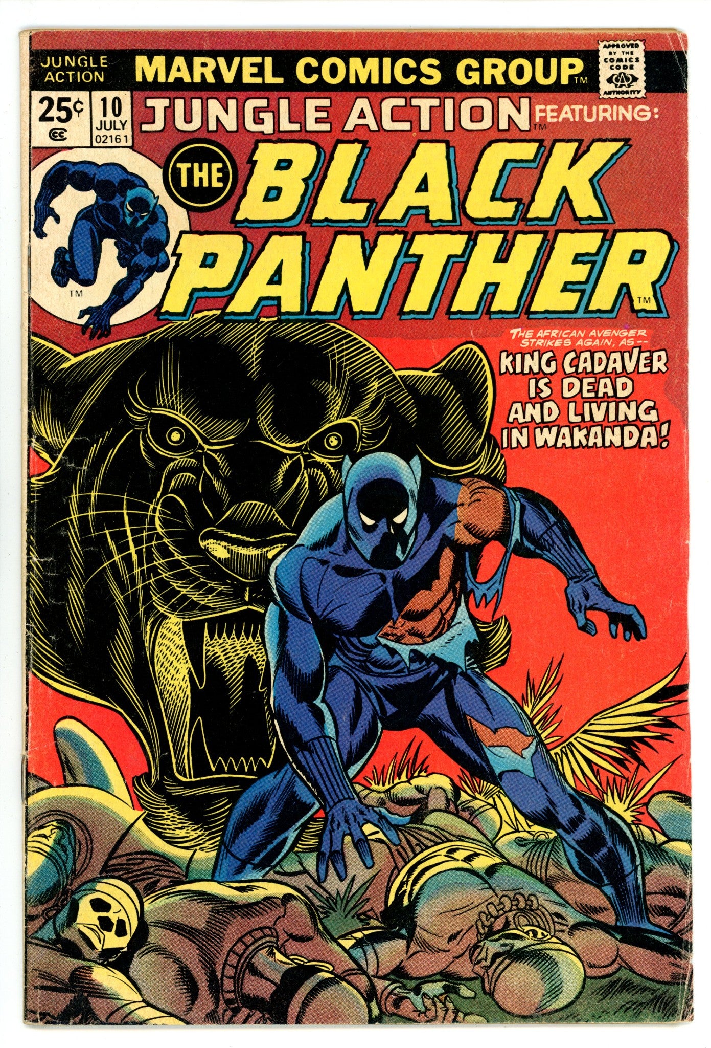 Jungle Action Vol 2 10  VG/FN (5.0)   (1974)        