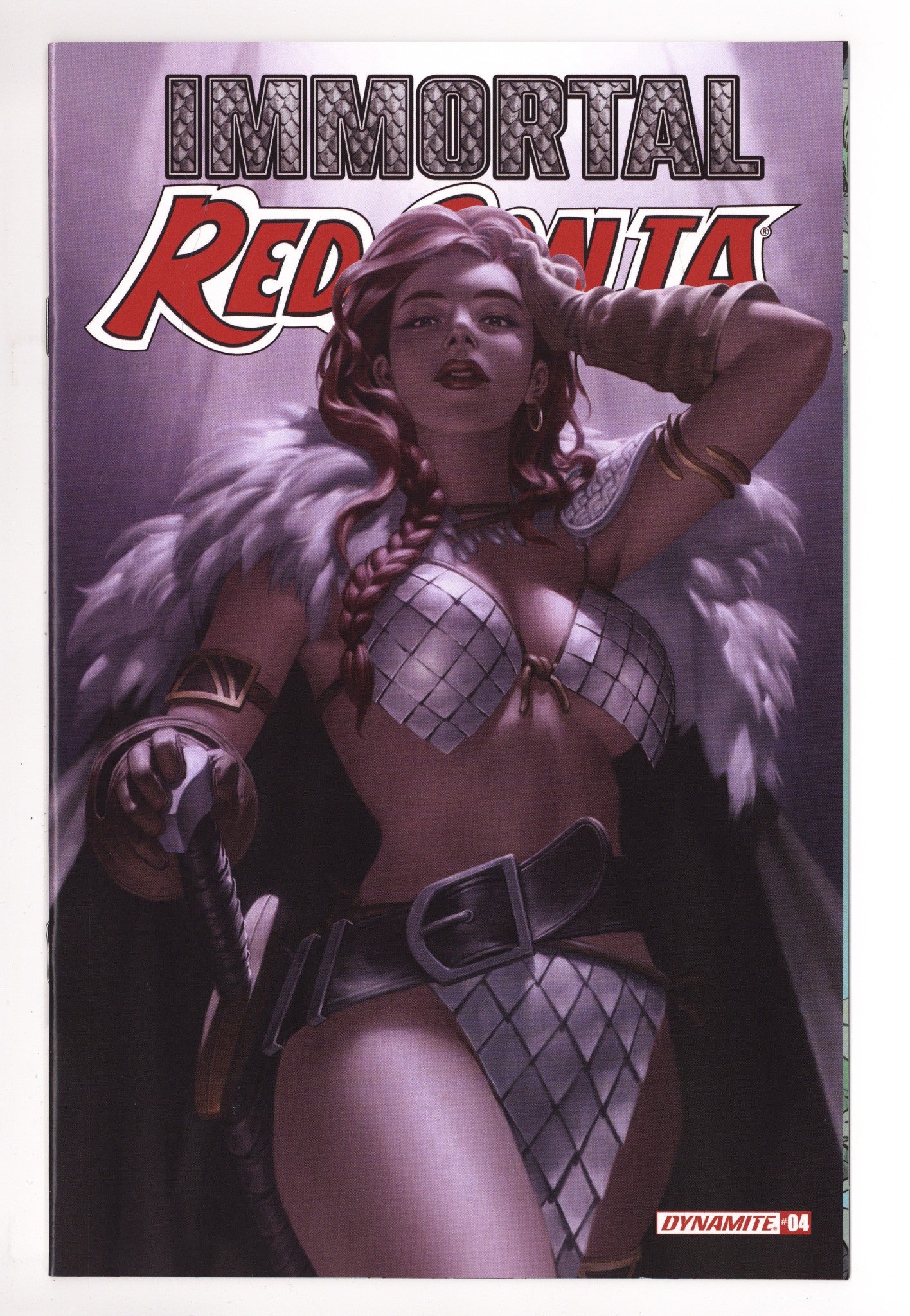 Immortal Red Sonja   4  High Grade   (2022) Li     Variant  