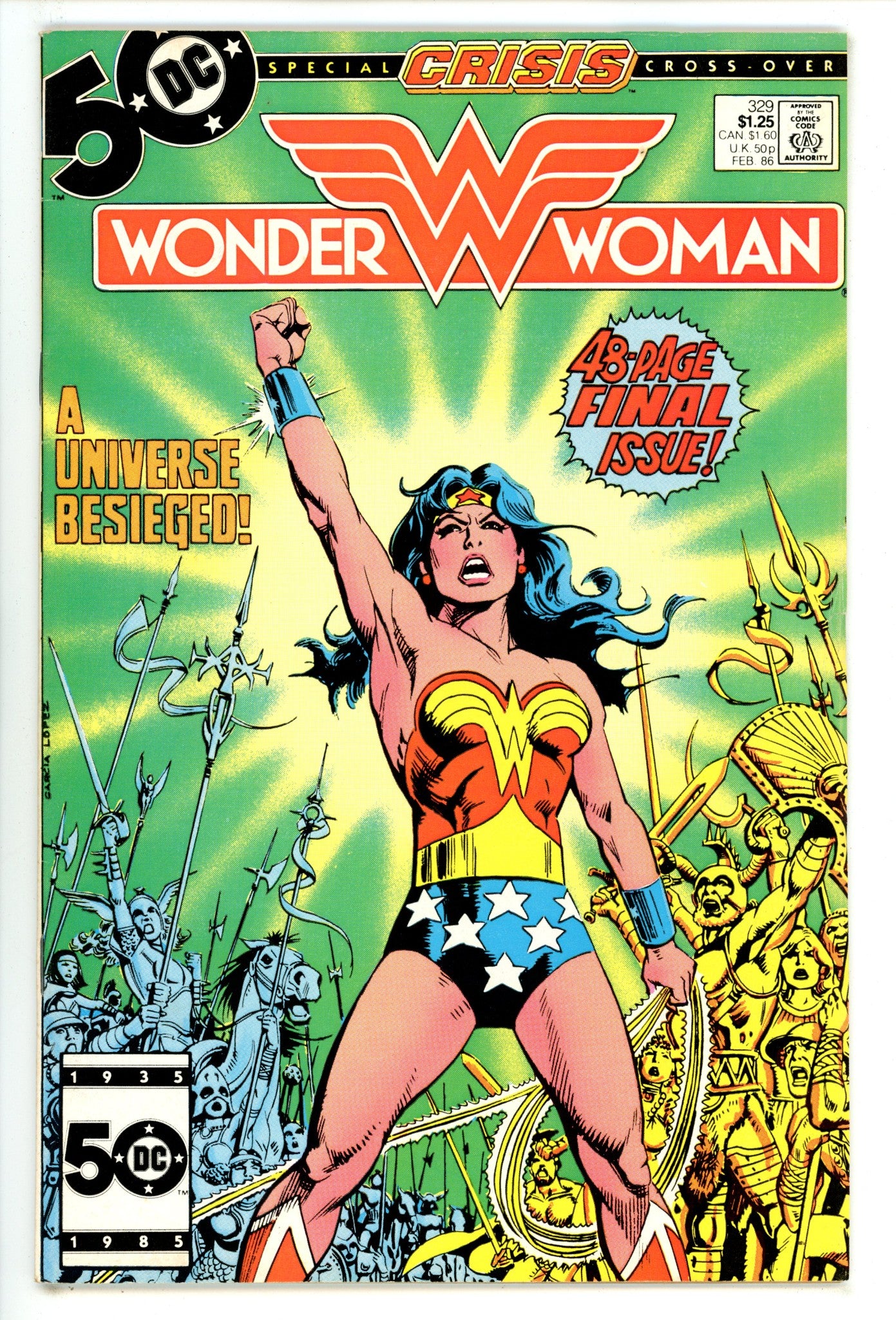 Wonder Woman Vol 1 326  FN/VF (7.0)   (1985)        