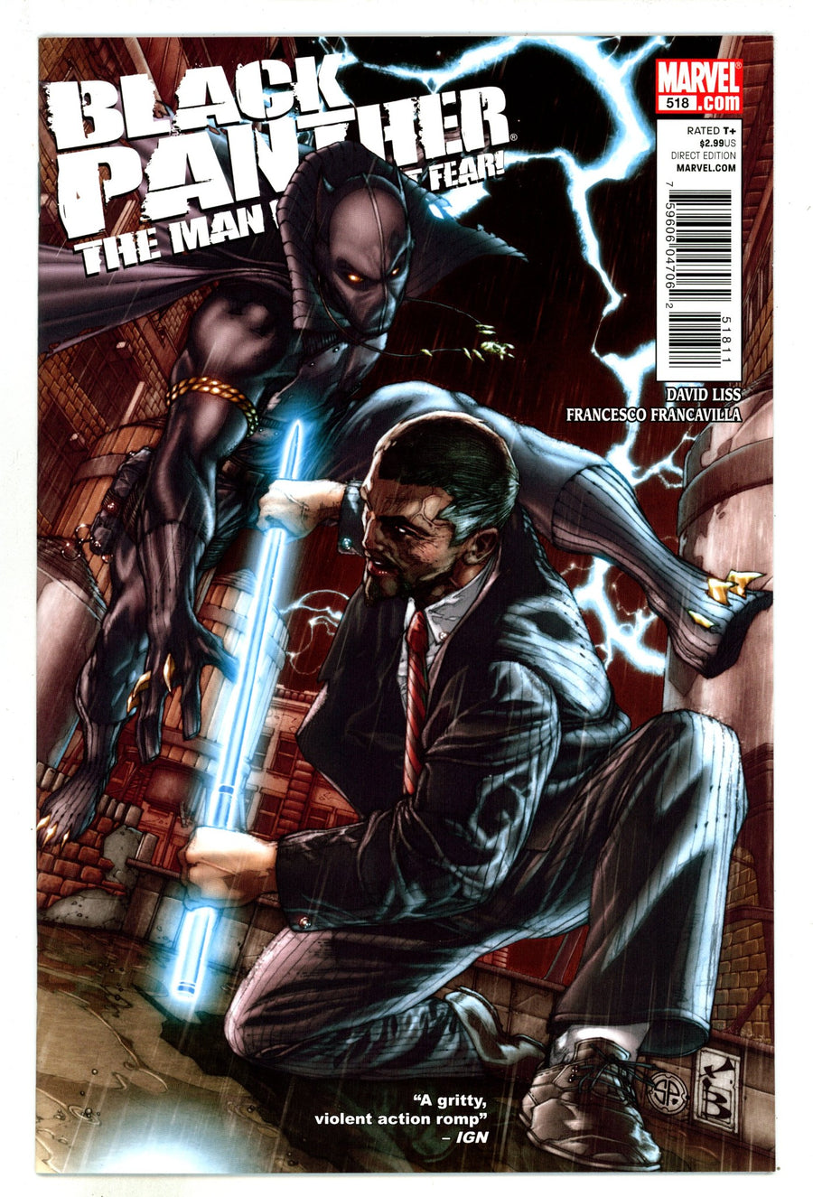 Black Panther: The Man without Fear 518 High Grade (2011) 