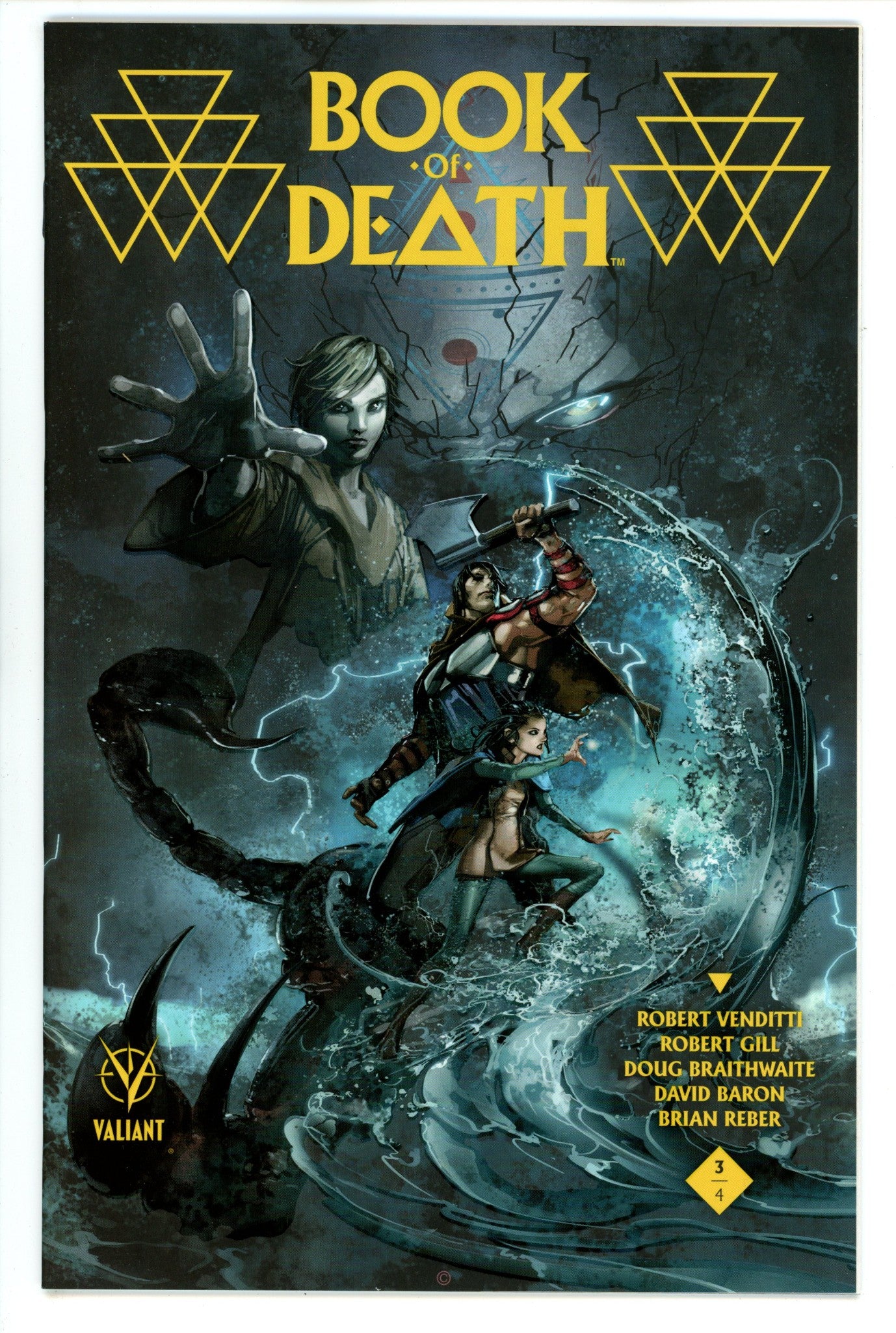 Book of Death 3 High Grade (2015) Crain Variant 