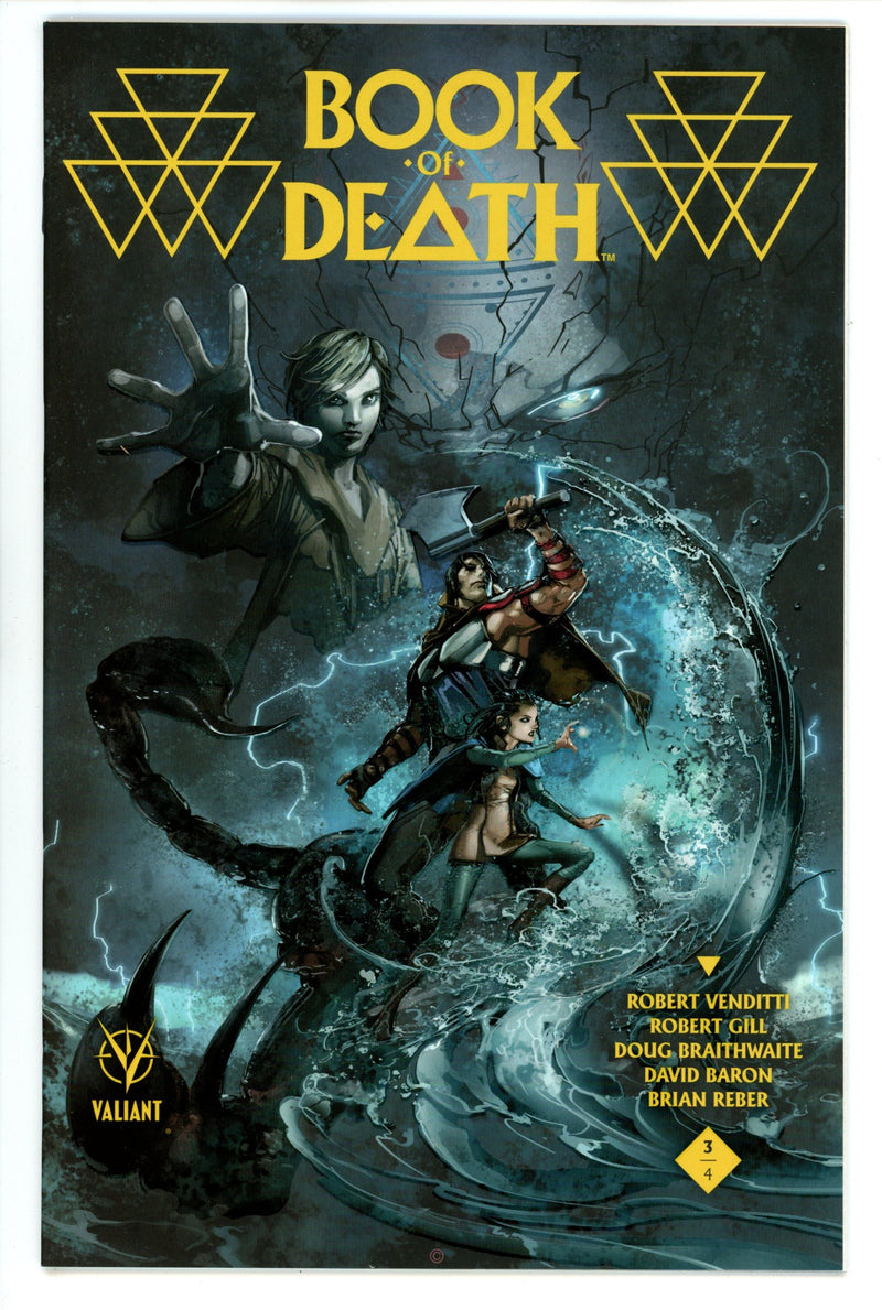 Book of Death 3 High Grade (2015) Crain Variant 
