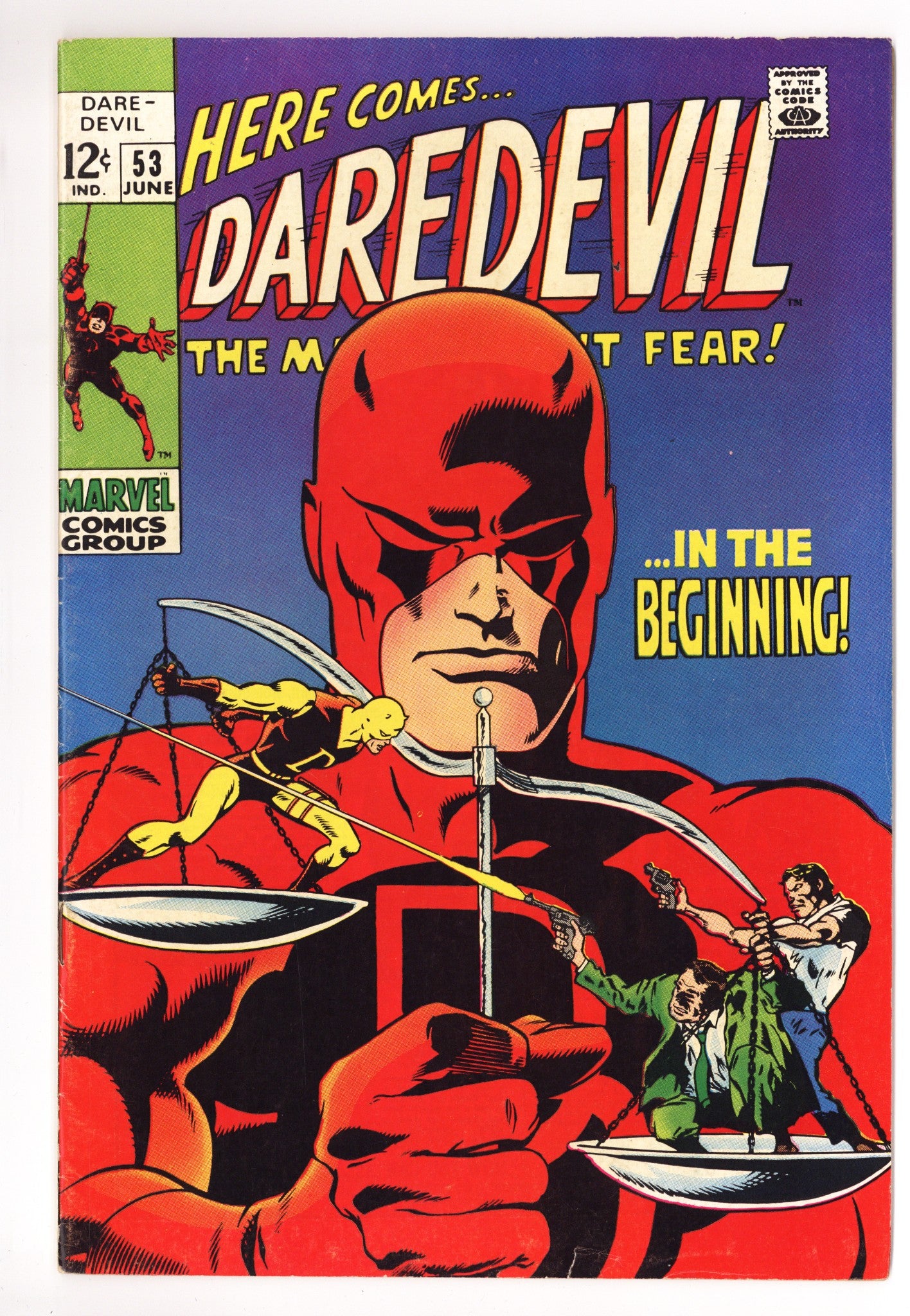Daredevil Vol 1 53 FN (6.0) (1969) 