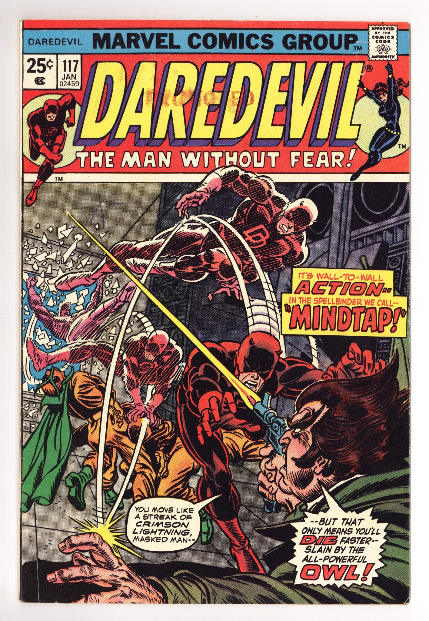 Daredevil Vol 1 117 VG (4.0) No MVS (1975) 