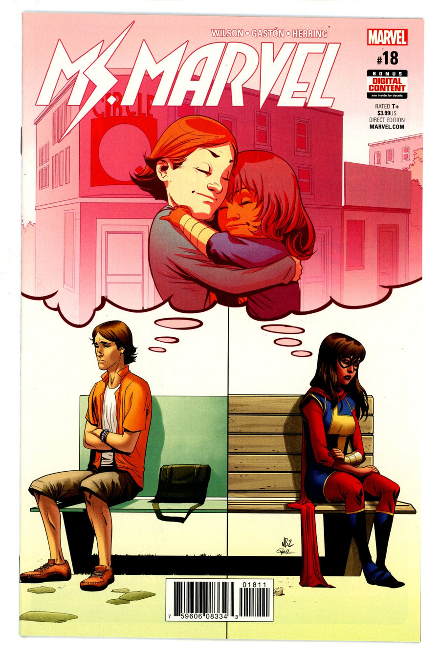 Ms. Marvel Vol 4 18 High Grade (2017) 