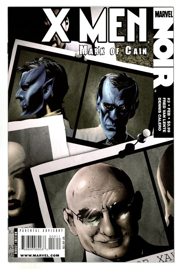 X-Men Noir: Mark of Cain 3 High Grade (2010)