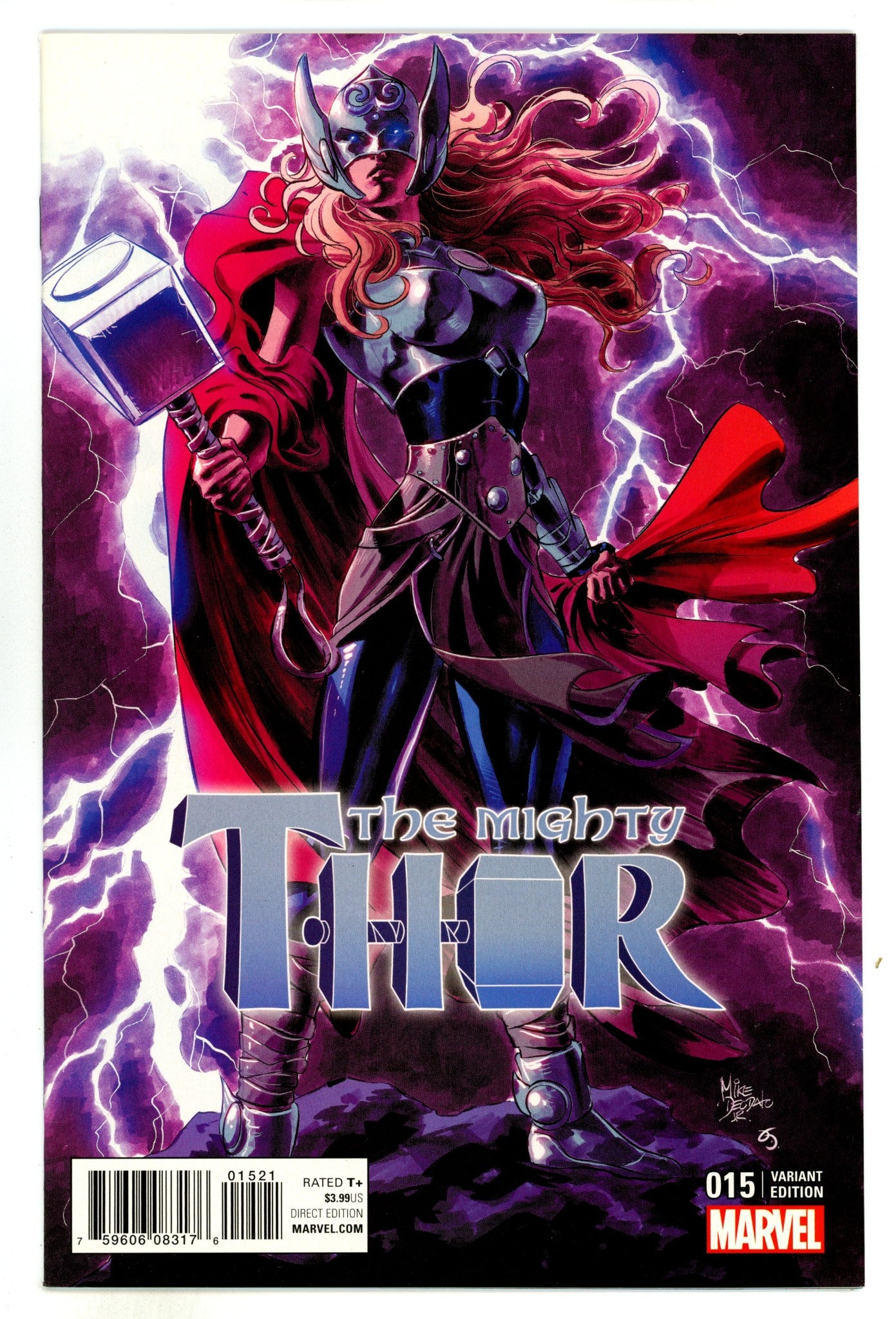 Mighty Thor Vol 2 15  NM- (9.2)  (2017) Deodato  Incentive Variant  