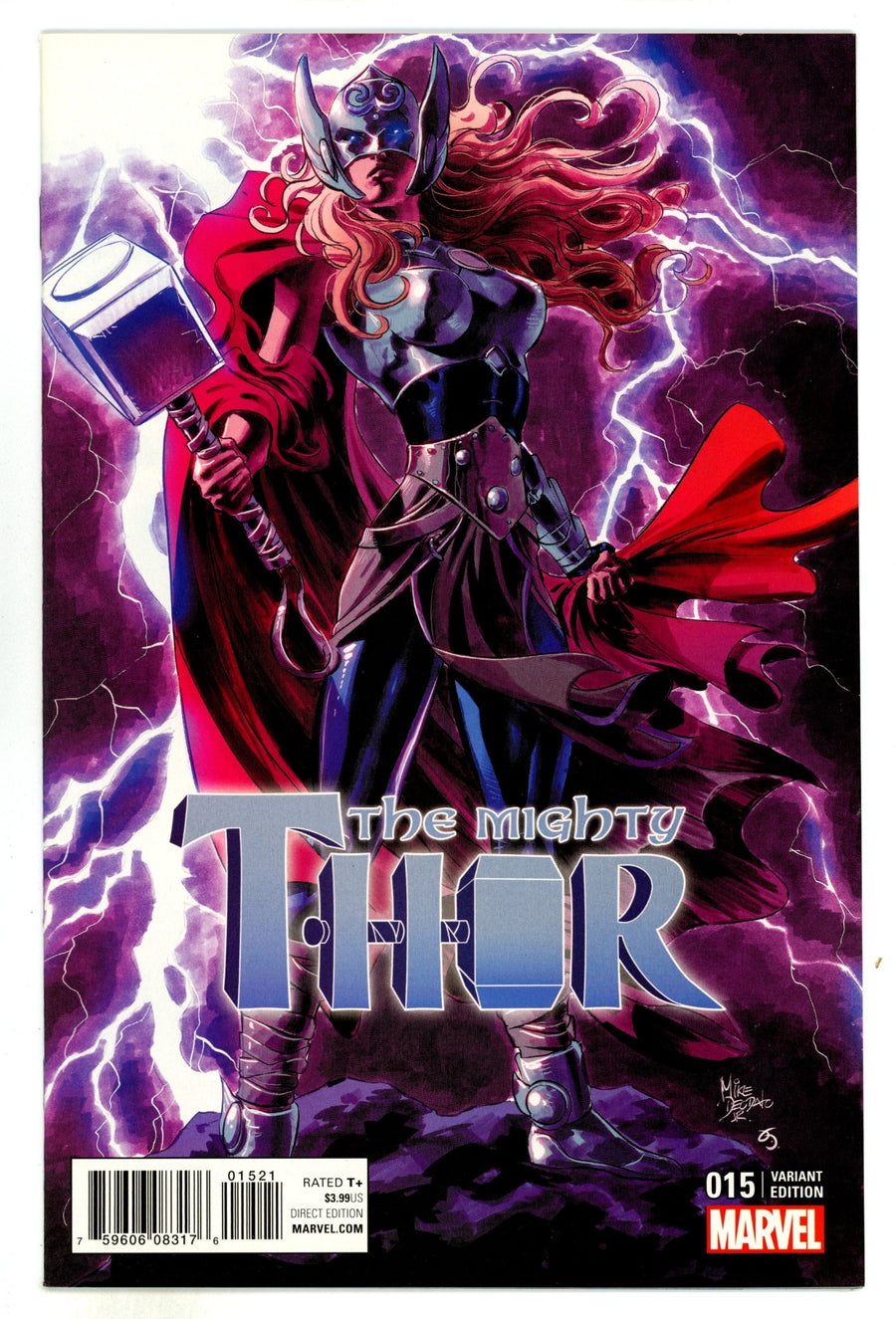 Mighty Thor Vol 2 15  NM- (9.2)  (2017) Deodato  Incentive Variant  