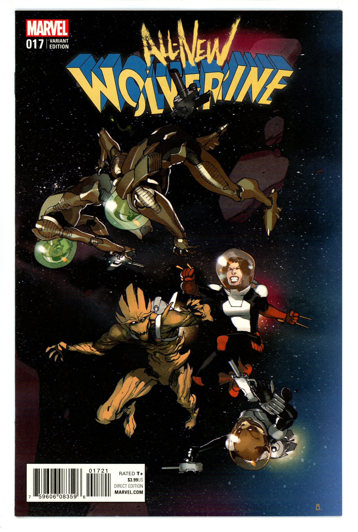 All-New Wolverine 17 NM- (9.2) (2017) Bengal Variant 