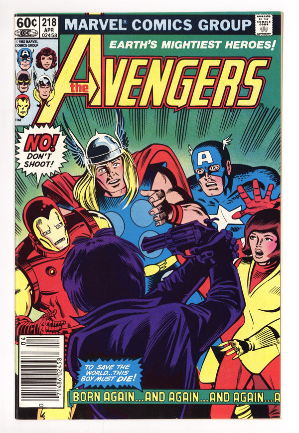The Avengers Vol 1 218 Mid Grade (1982)