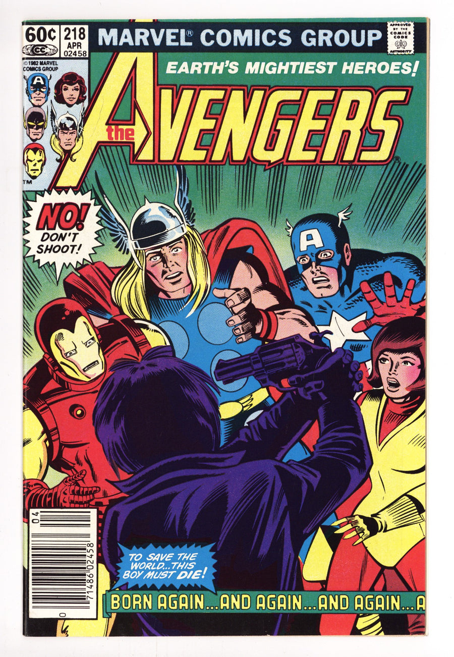 The Avengers Vol 1 218 Mid Grade (1982) 