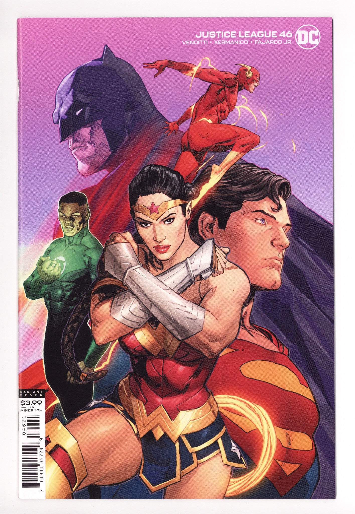 Justice League Vol 3 46 High Grade (2020) Mann Variant 