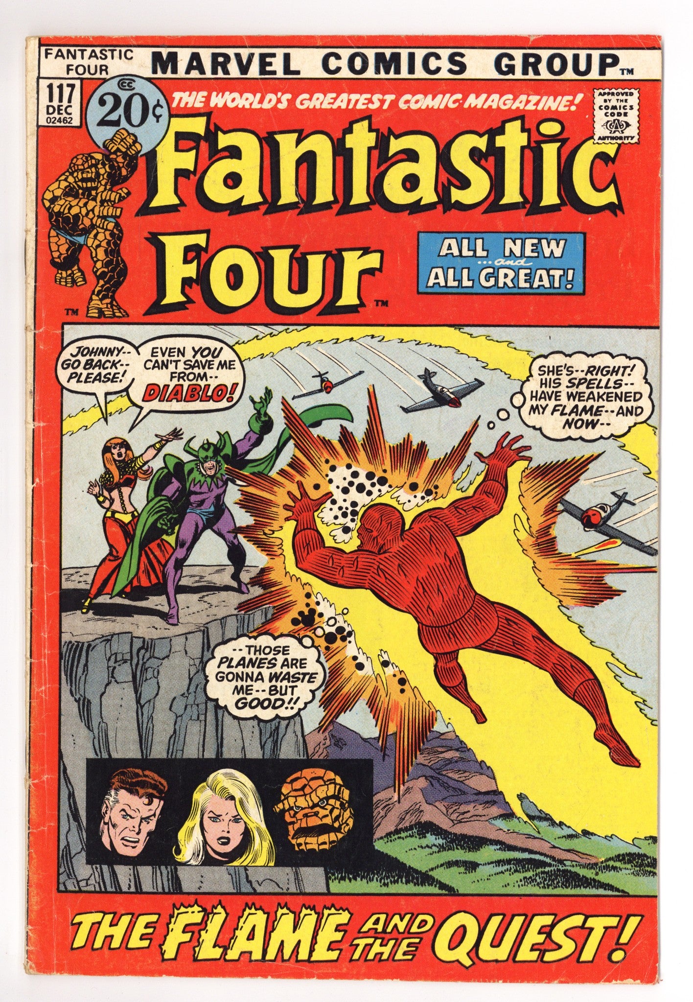 Fantastic Four Vol 1 117 GD/VG (3.0) (1971) 