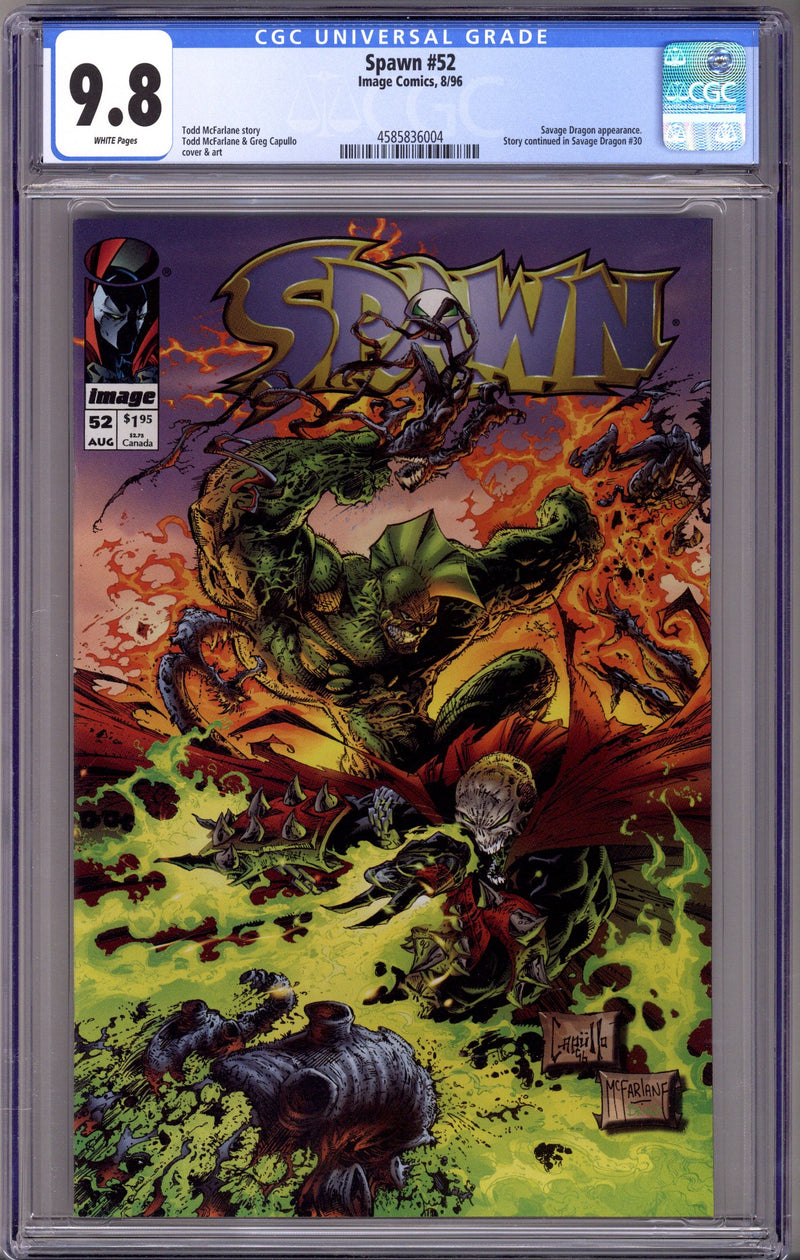 Spawn 52 CGC 9.8 (NM/M) (1996)