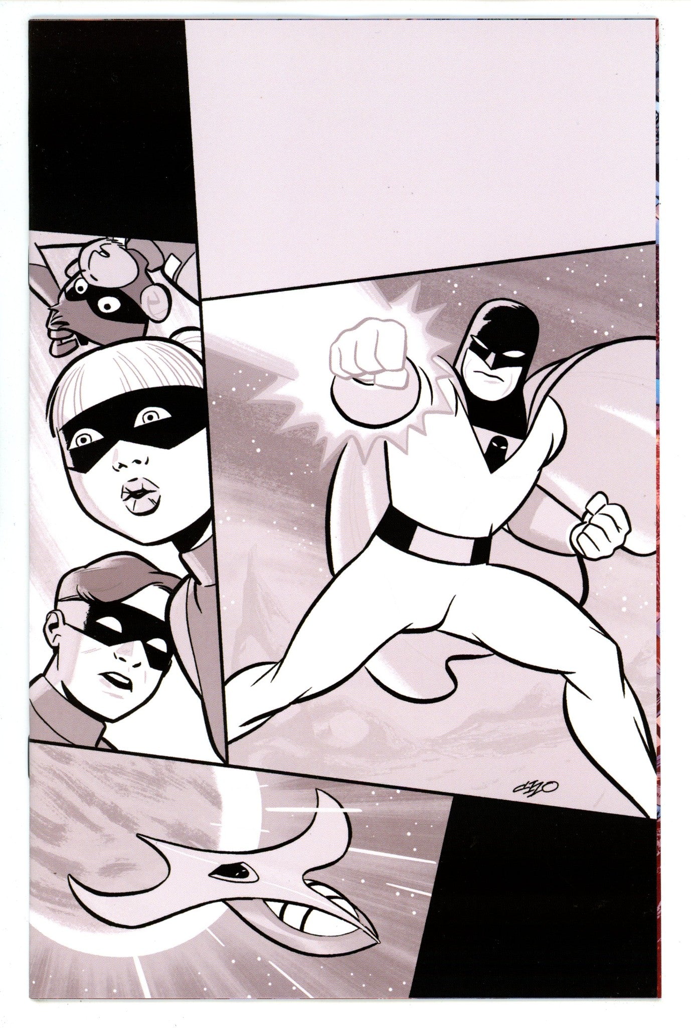 Space Ghost 1 Cho Line Art Virgin Incentive Variant (2024)