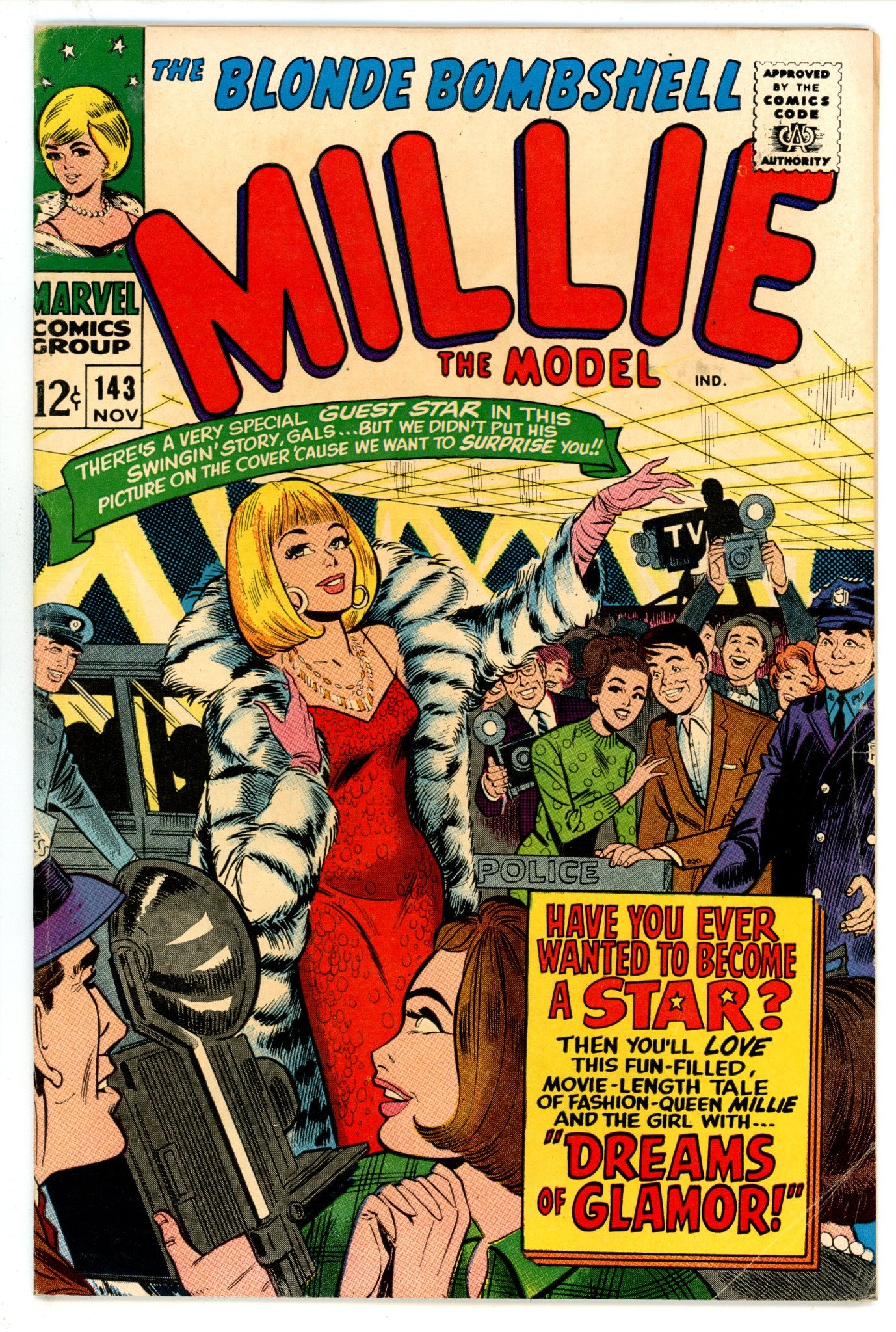 Millie the Model Comics 143 VG/FN (5.0) (1966) 